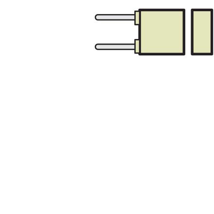 Capacitors for Amps and Pedals, .1uF, 63v film