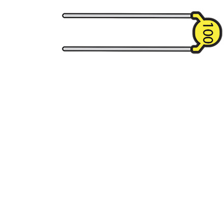 Capacitors for Amps and Pedals, 10pF, 50v ceramic