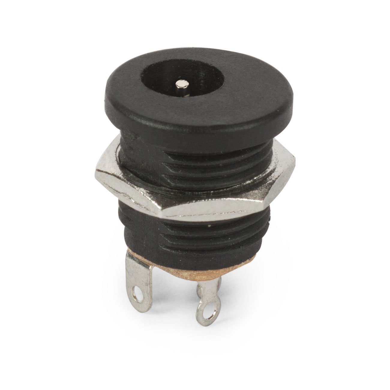 DC Power Jack, Standard, metal nut