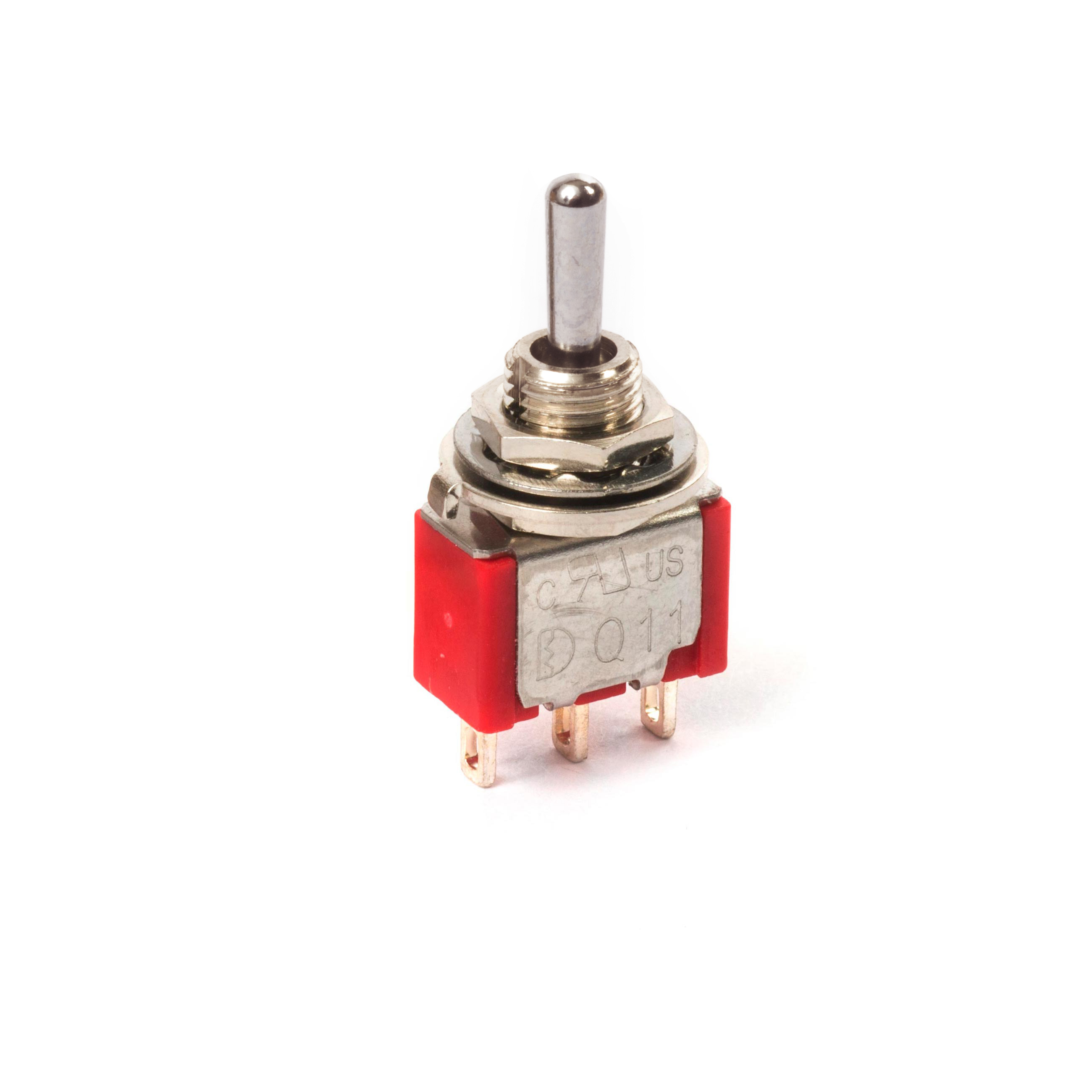 Mini Toggle Switches, SPDT, On/On