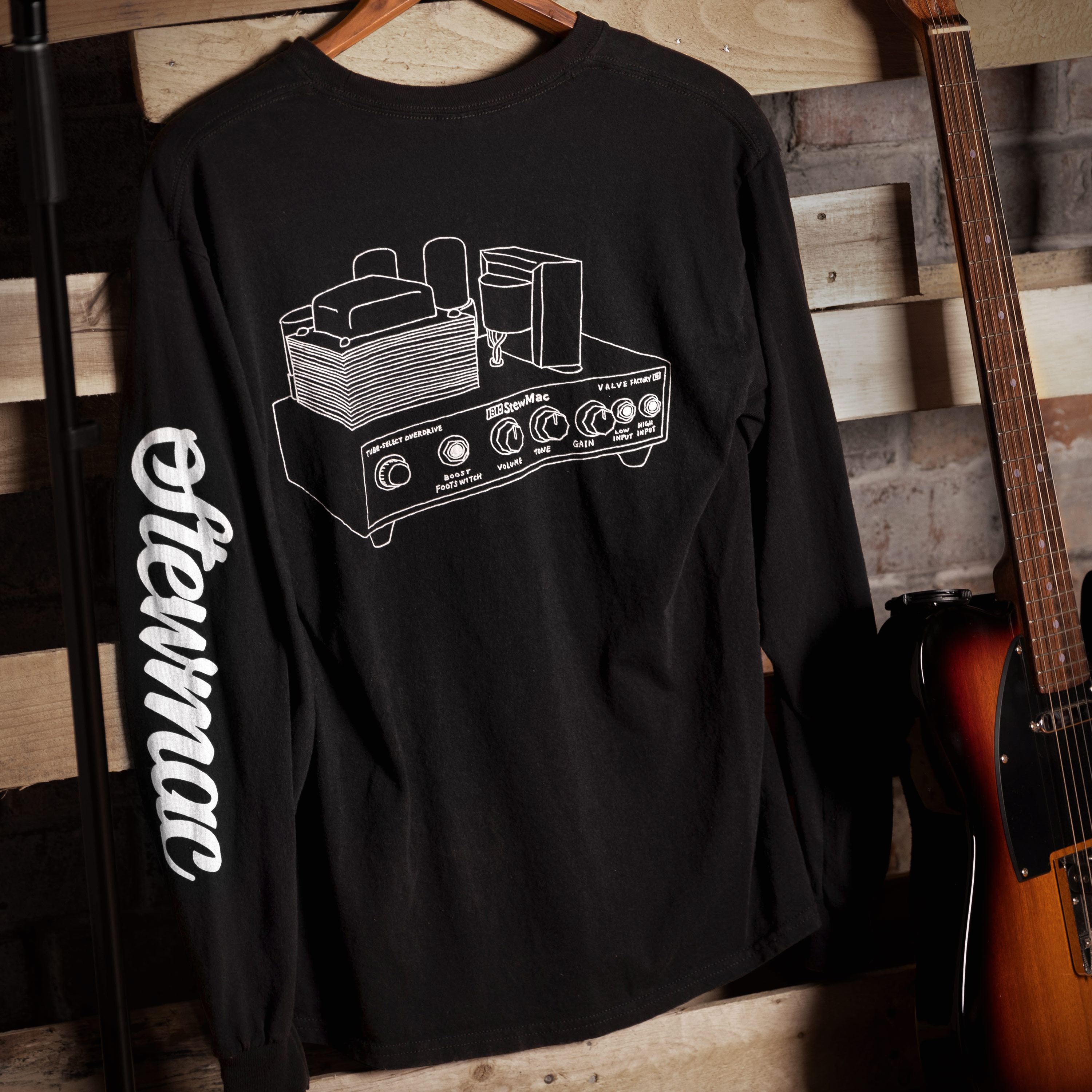 StewMac VF18 Amp Long Sleeve T-Shirt