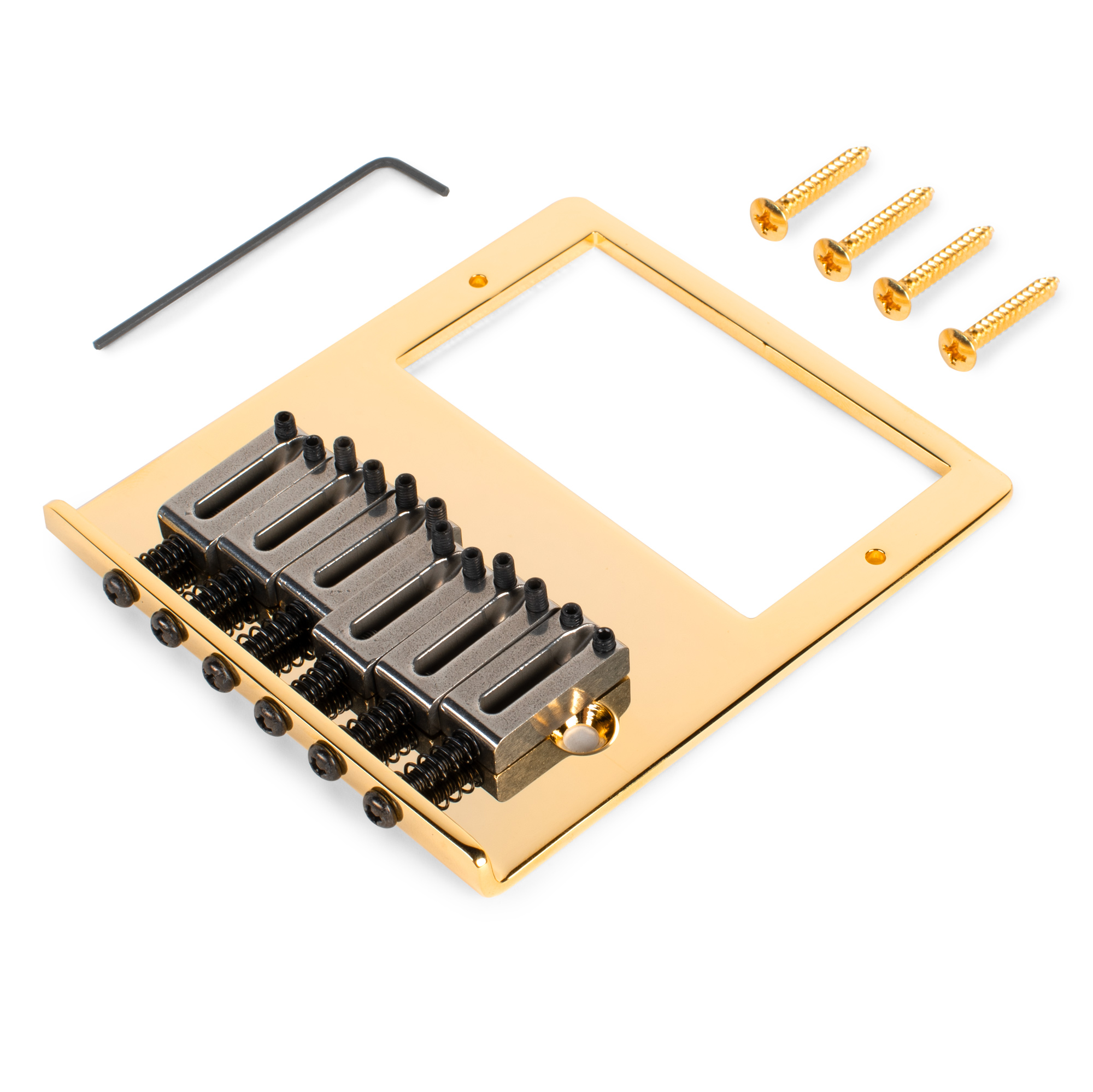 StewMac Humbucker Bridge for Telecaster, Gold