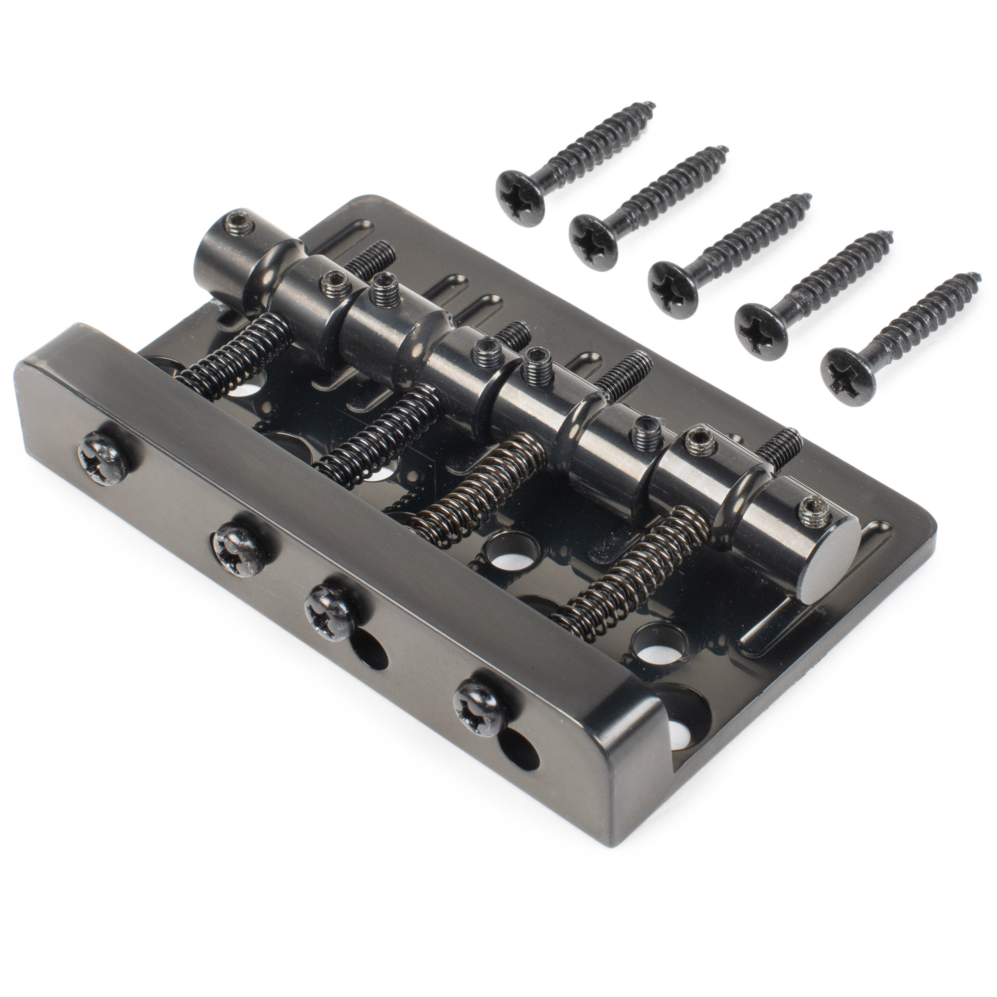StewMac High-mass Bass Bridge, Black