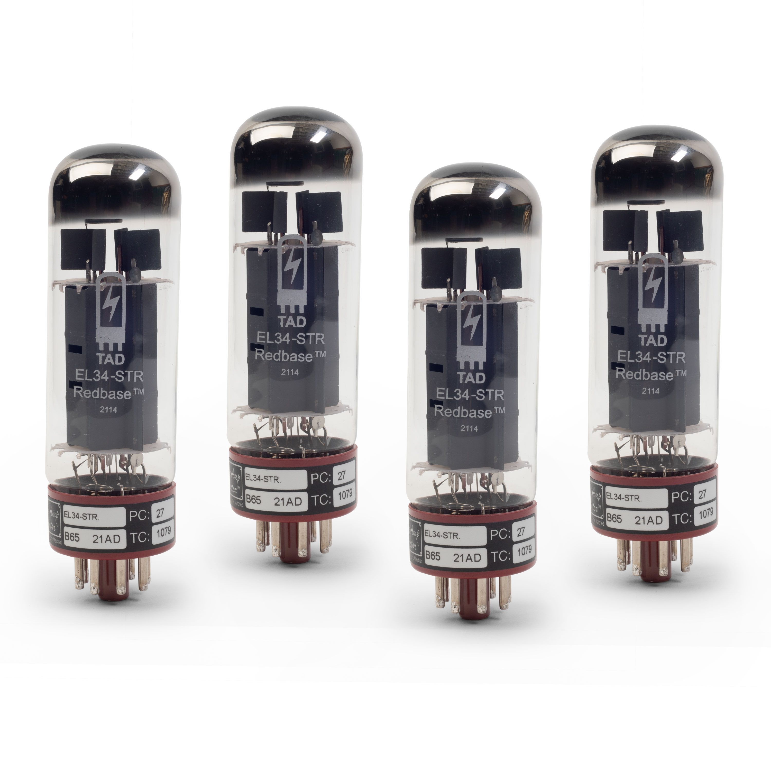 Tube Amp Doctor EL34-STR REDBASE™ Power Tube, Matched Quad
