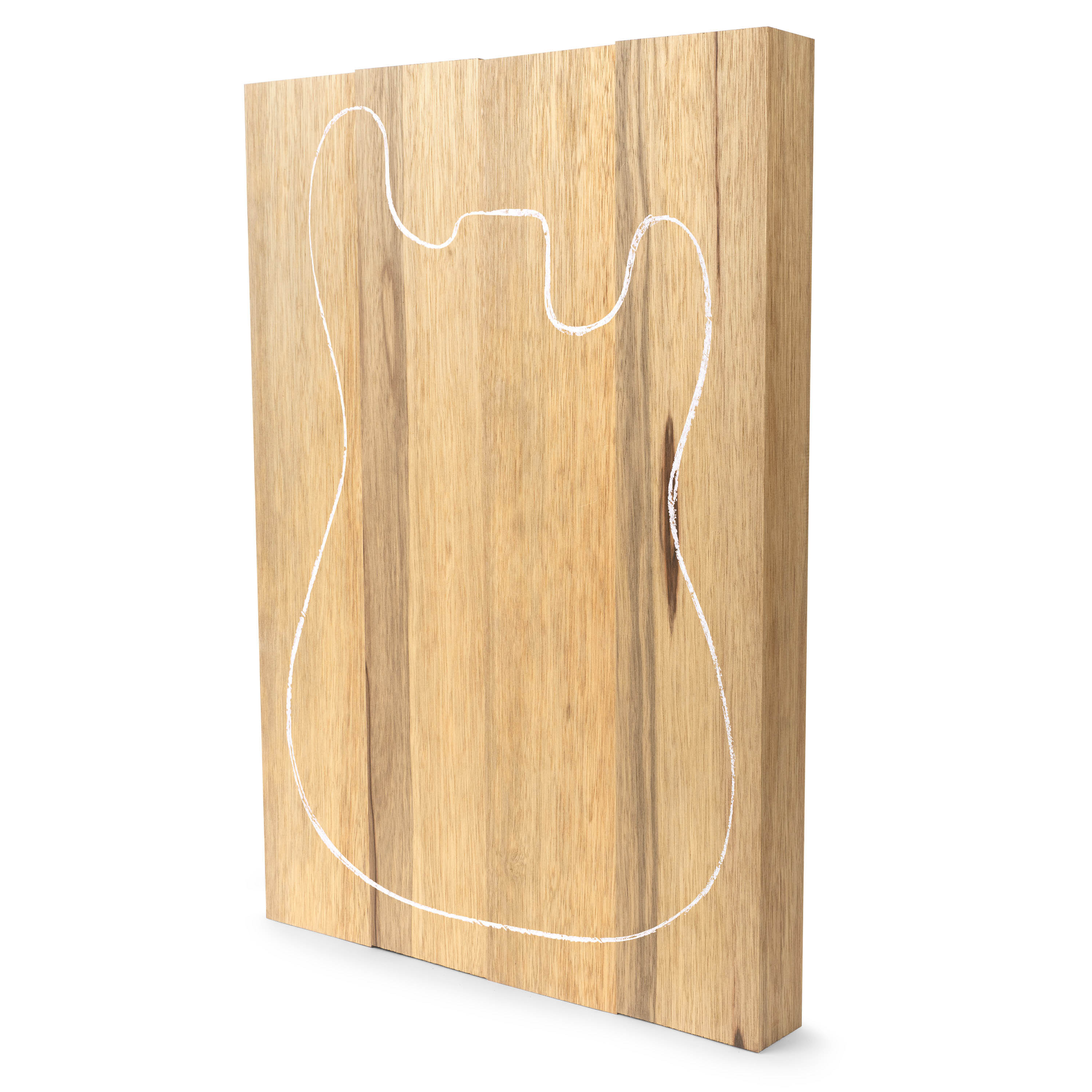 Black Limba Body Blank, 4-Piece