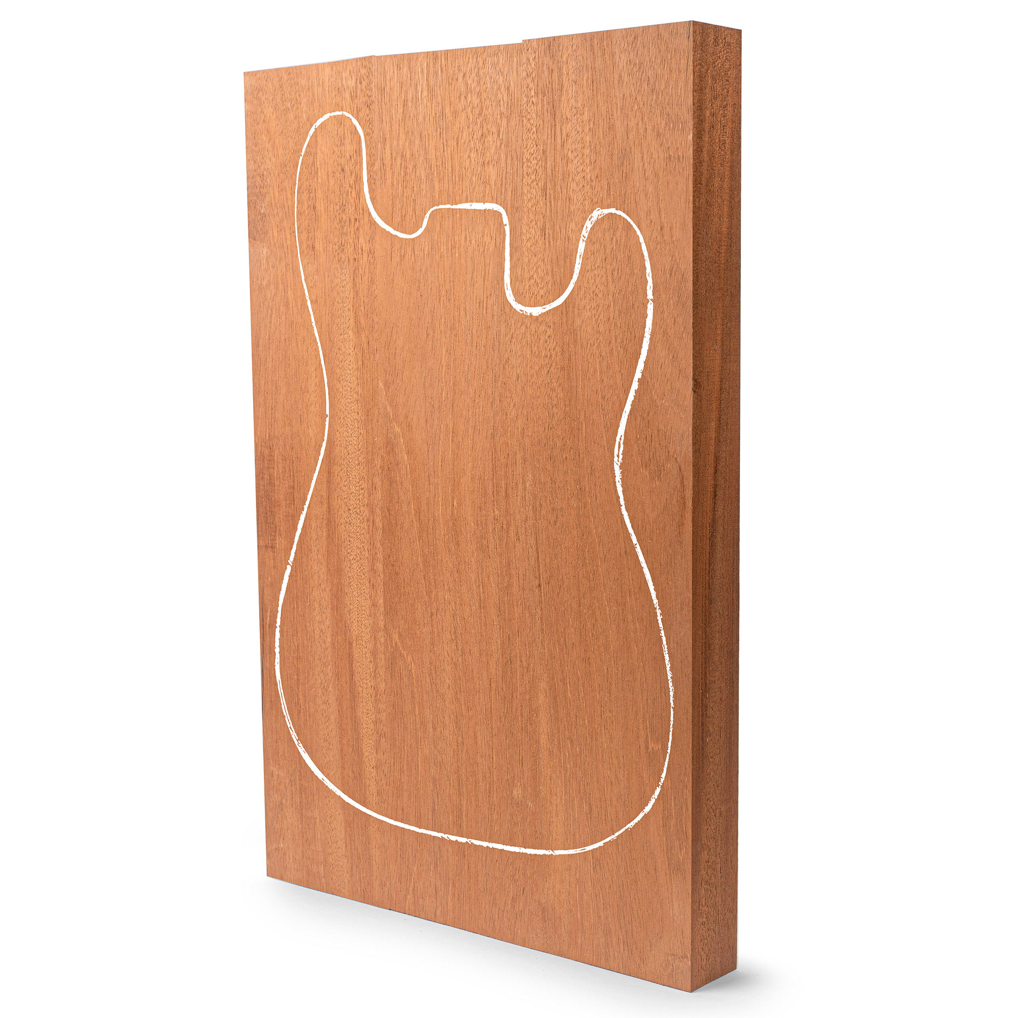 Honduran Mahogany Body Blank, 3-Piece