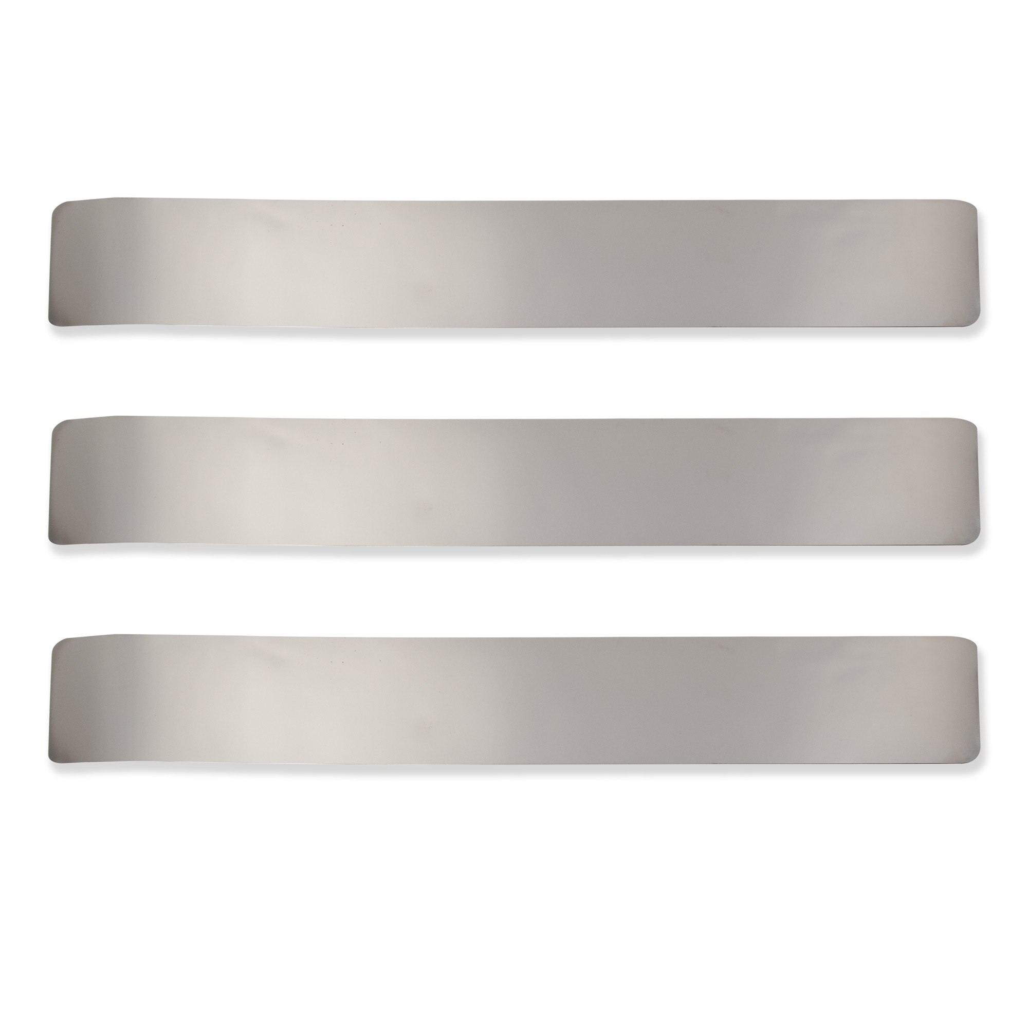 Stainless Steel Straps for Acoustic Side Bending Machine, 3 Pack
