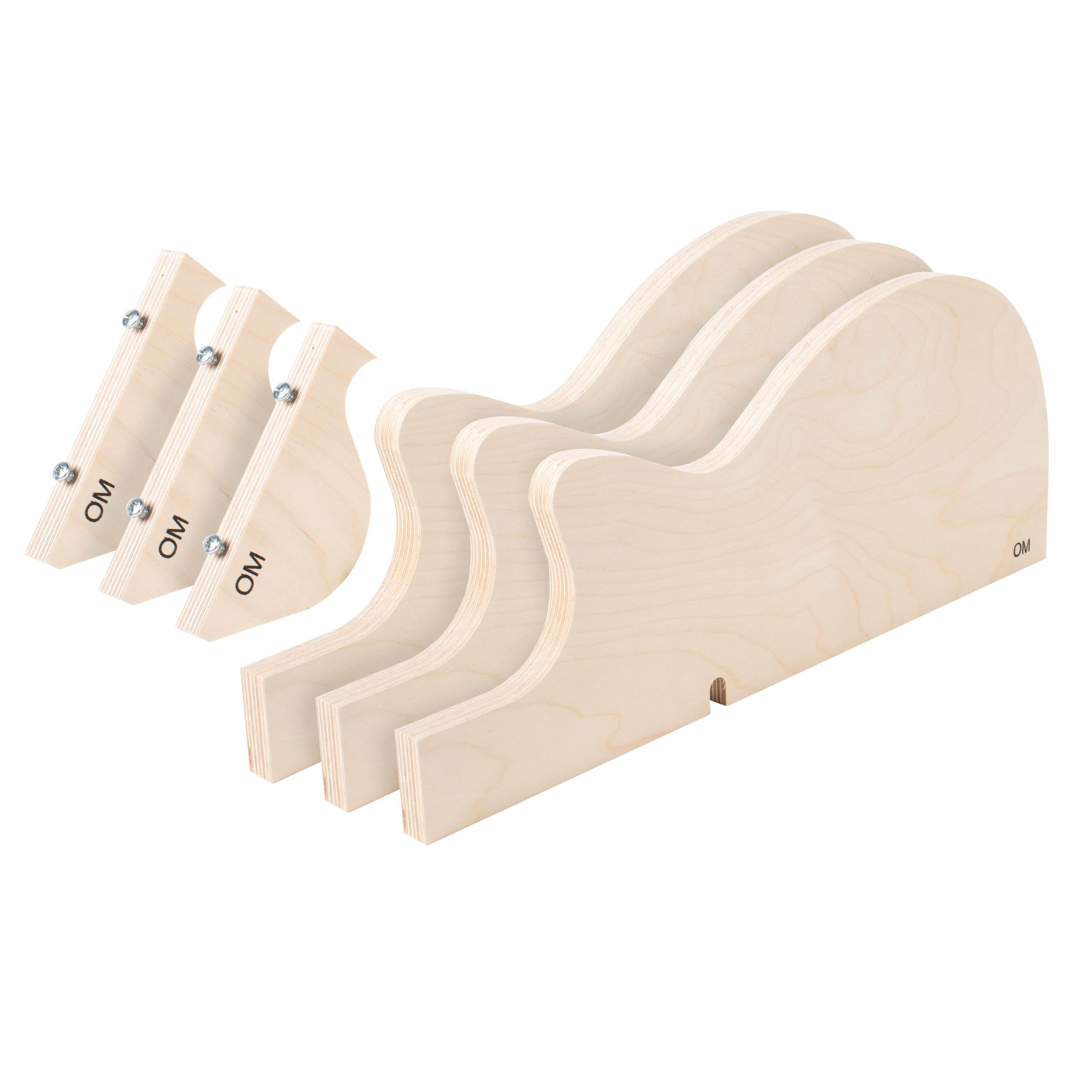 Bending Forms for Acoustic Side Bending Machine, OM Cutaway