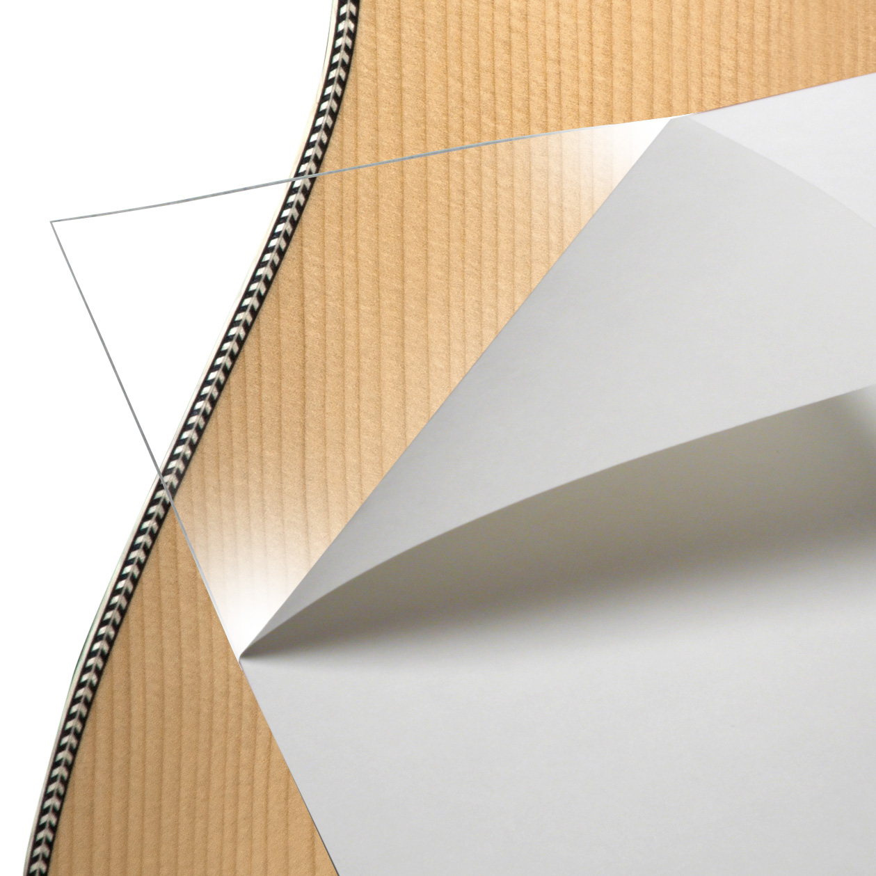 Clear Pickguard Material