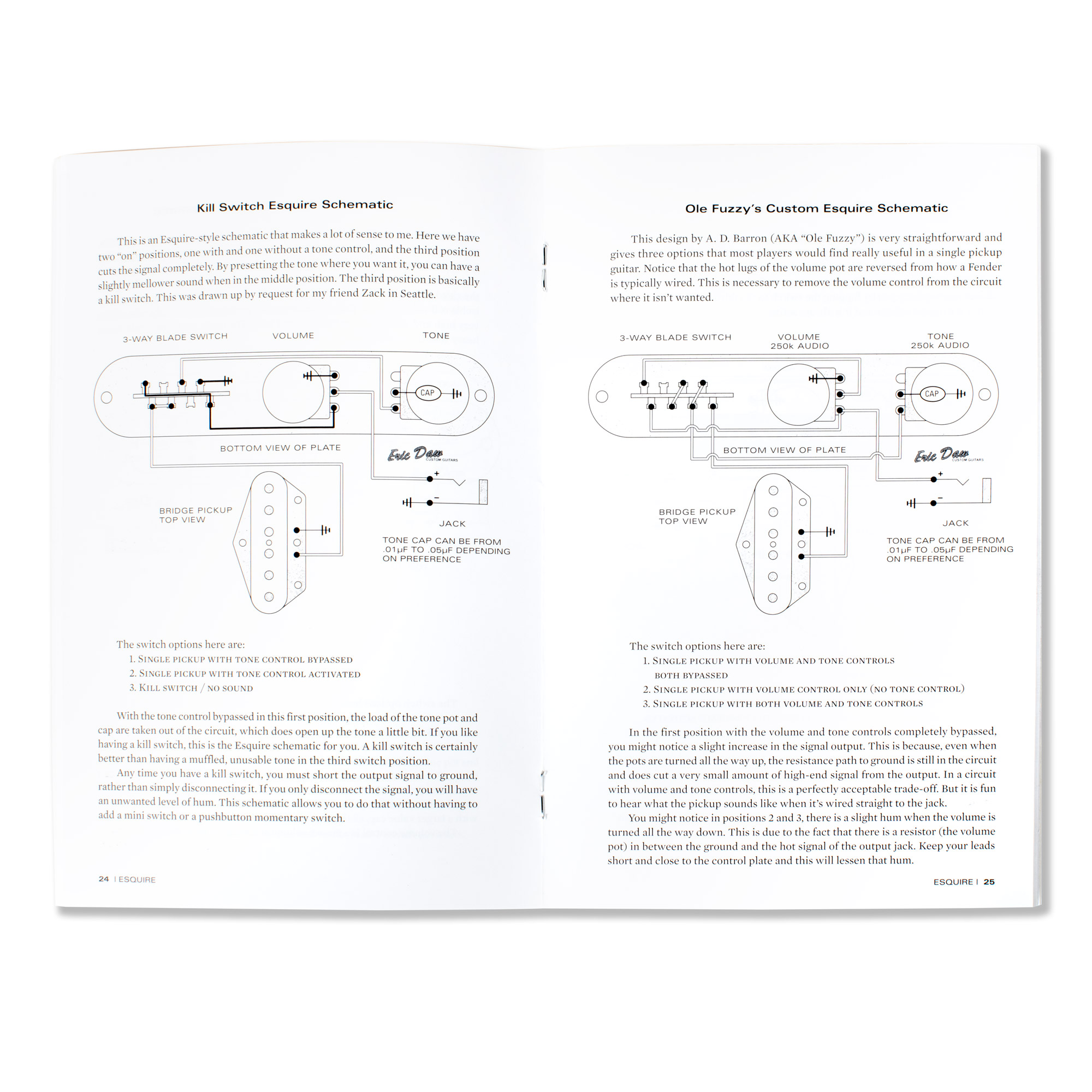 Solid Sound: 23 Schematics for Wiring Vintage and Modern Guitars