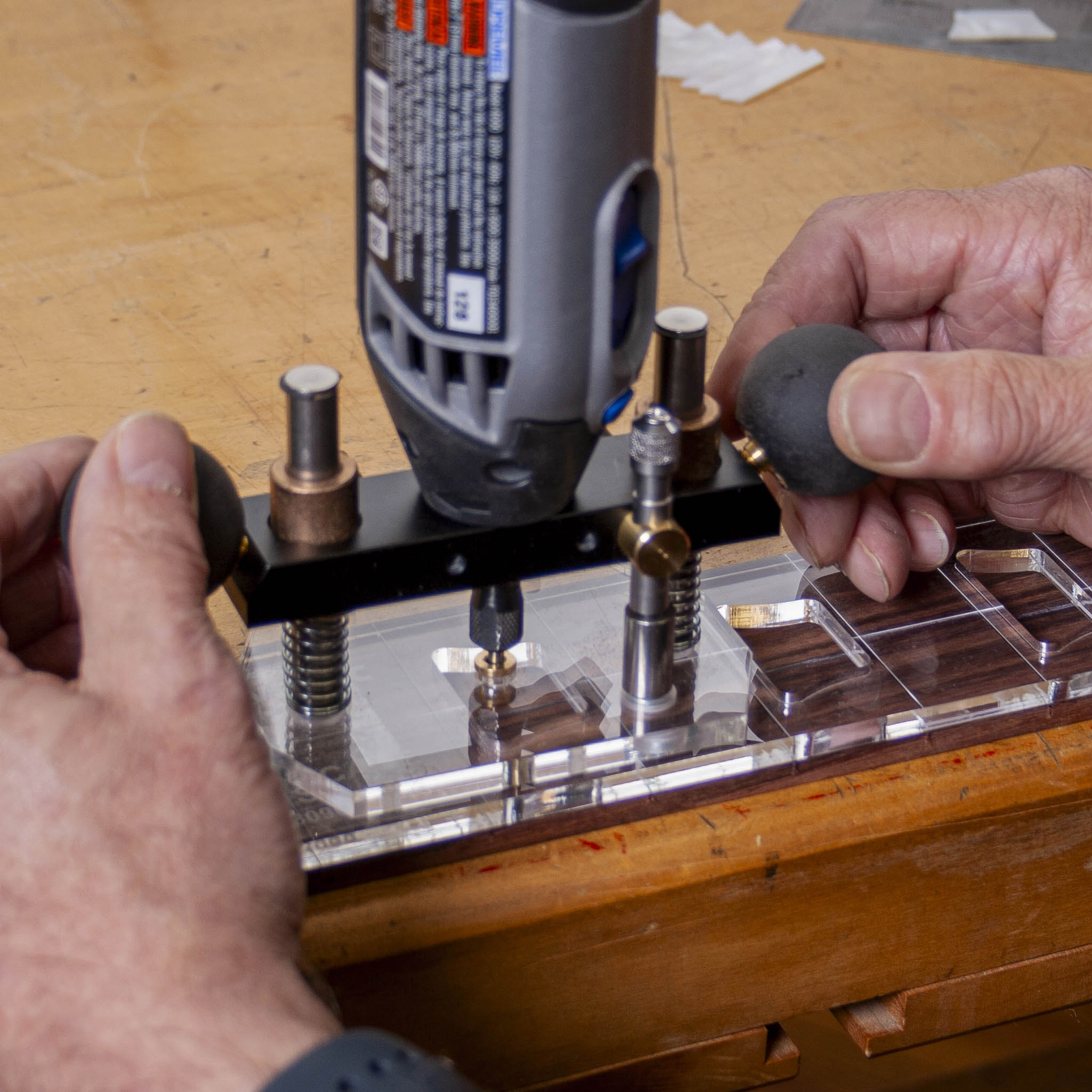 StewMac Fingerboard Inlay Jig