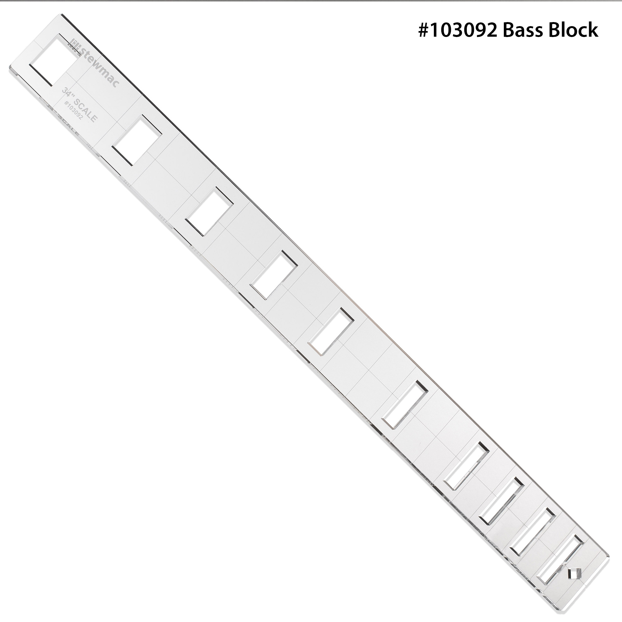 StewMac Fingerboard Inlay Template