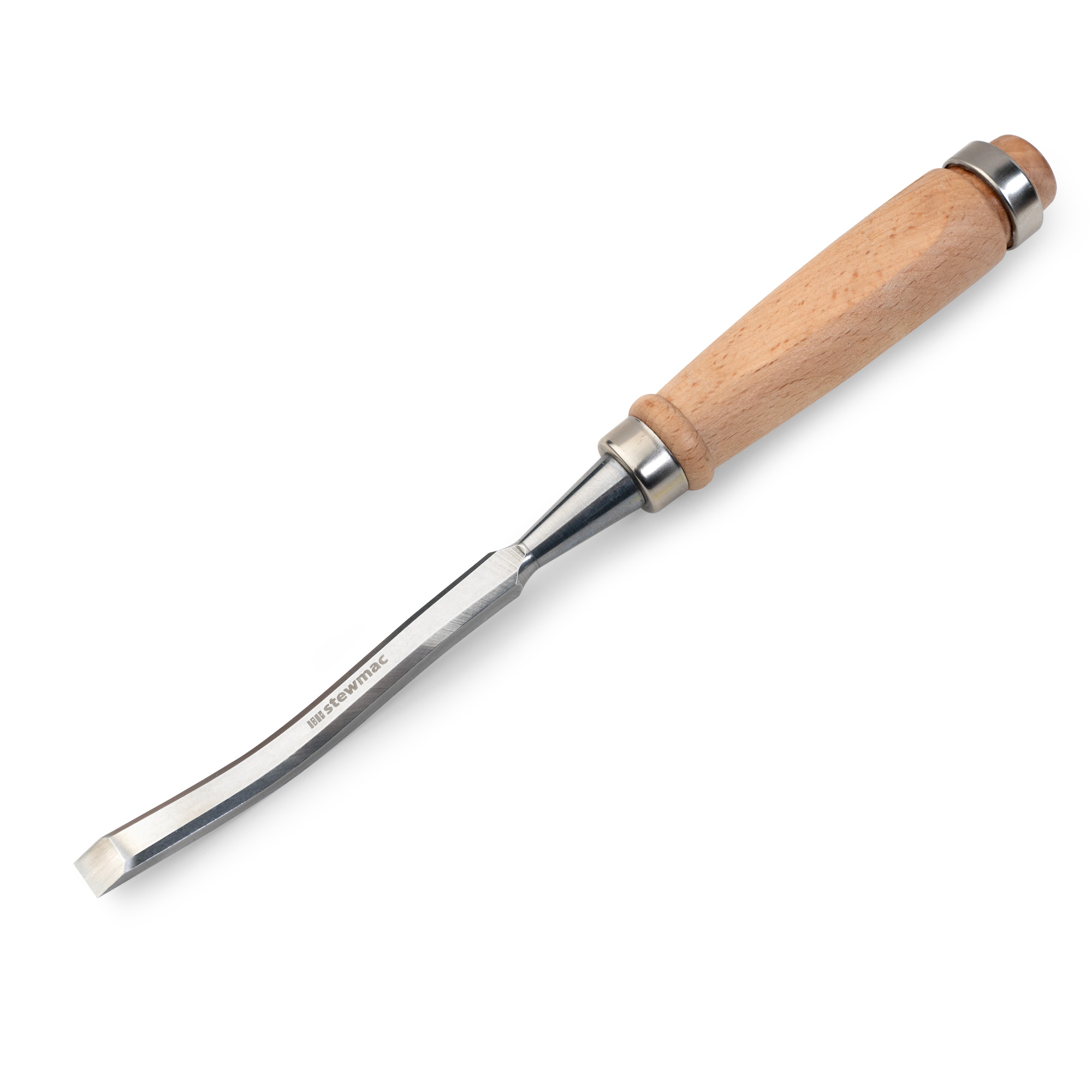 StewMac Curved Guitar Brace Chisels, 10mm (3/8") width