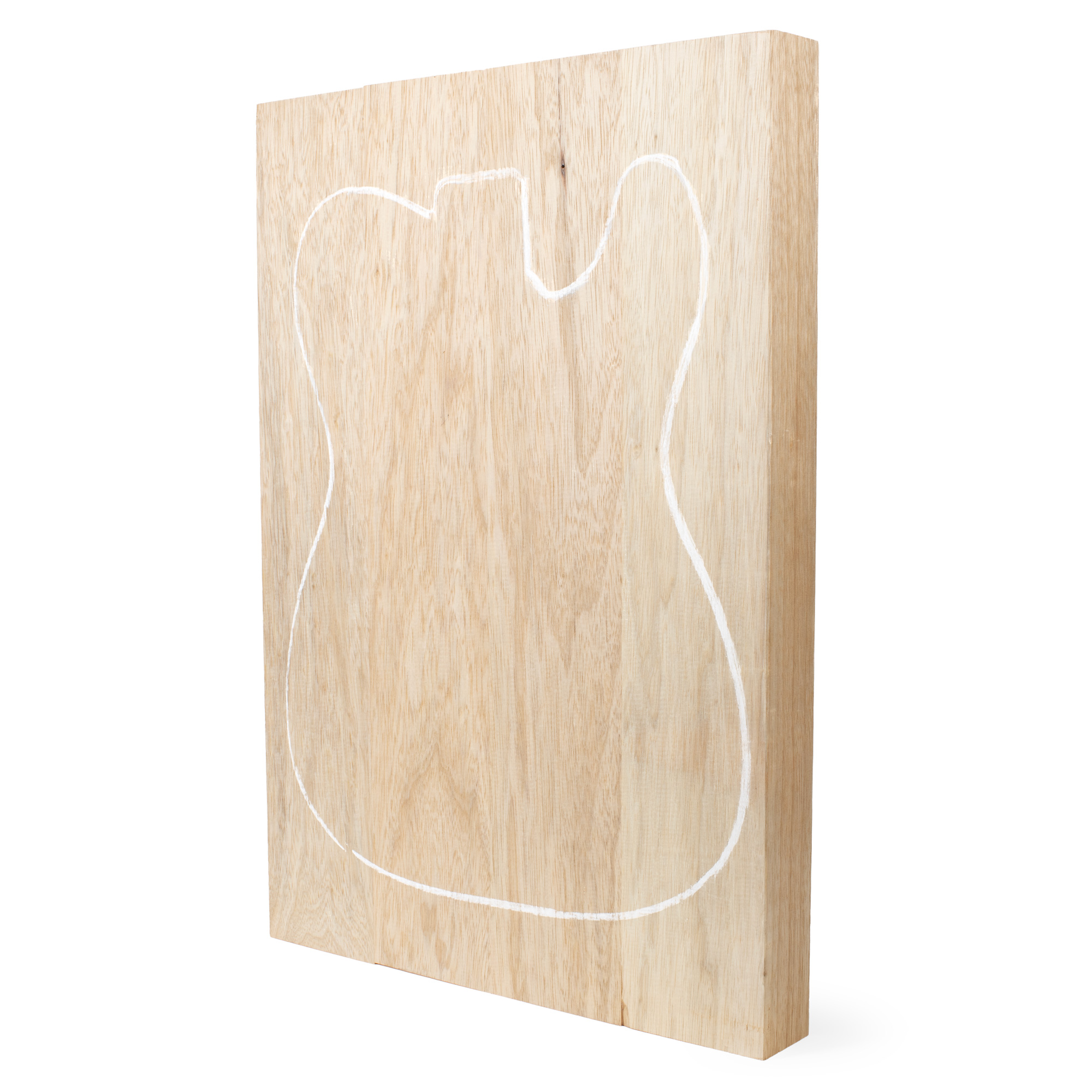 Korina (White Limba) Paint-grade Body Blank