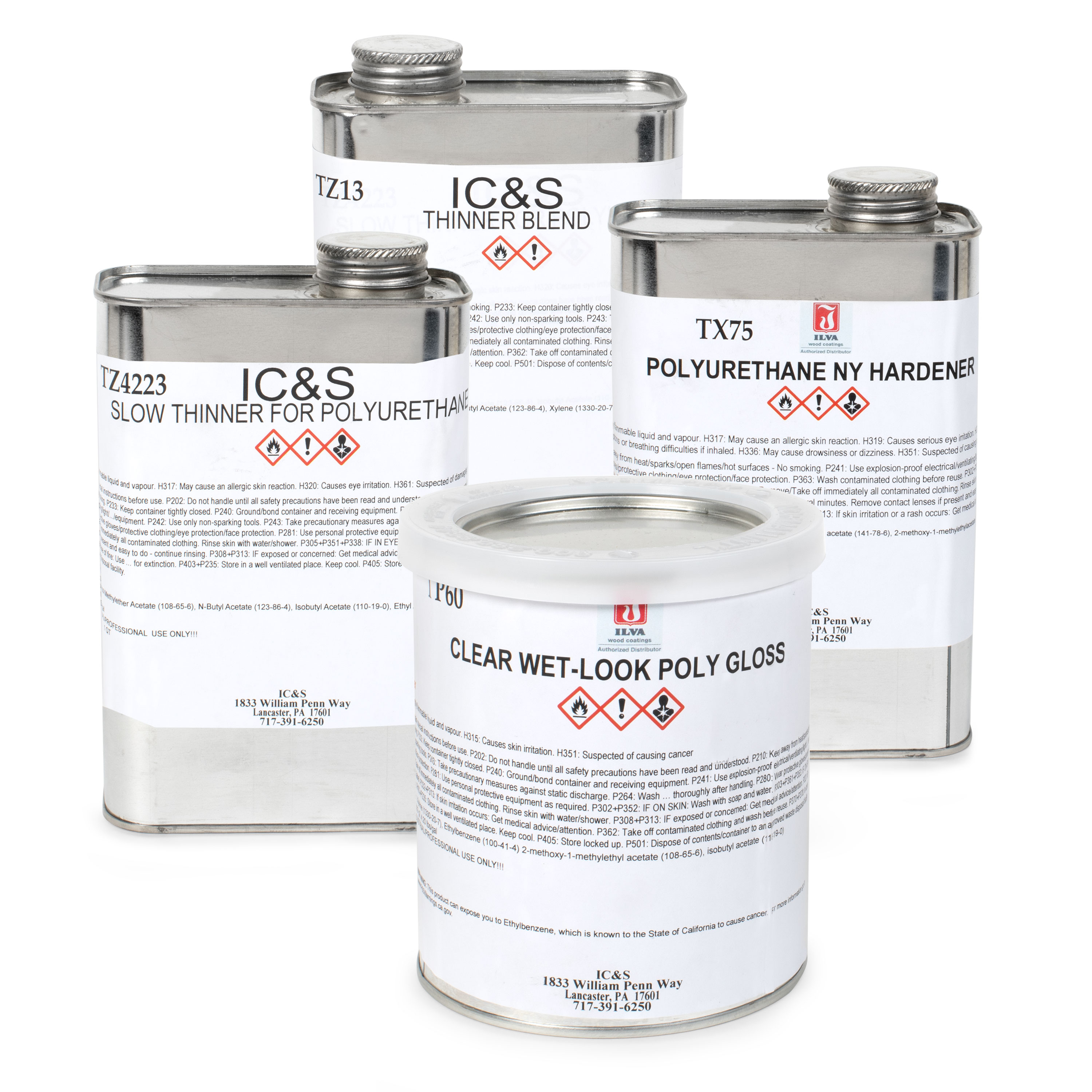Ilva Polyurethane Finishes and Solvents