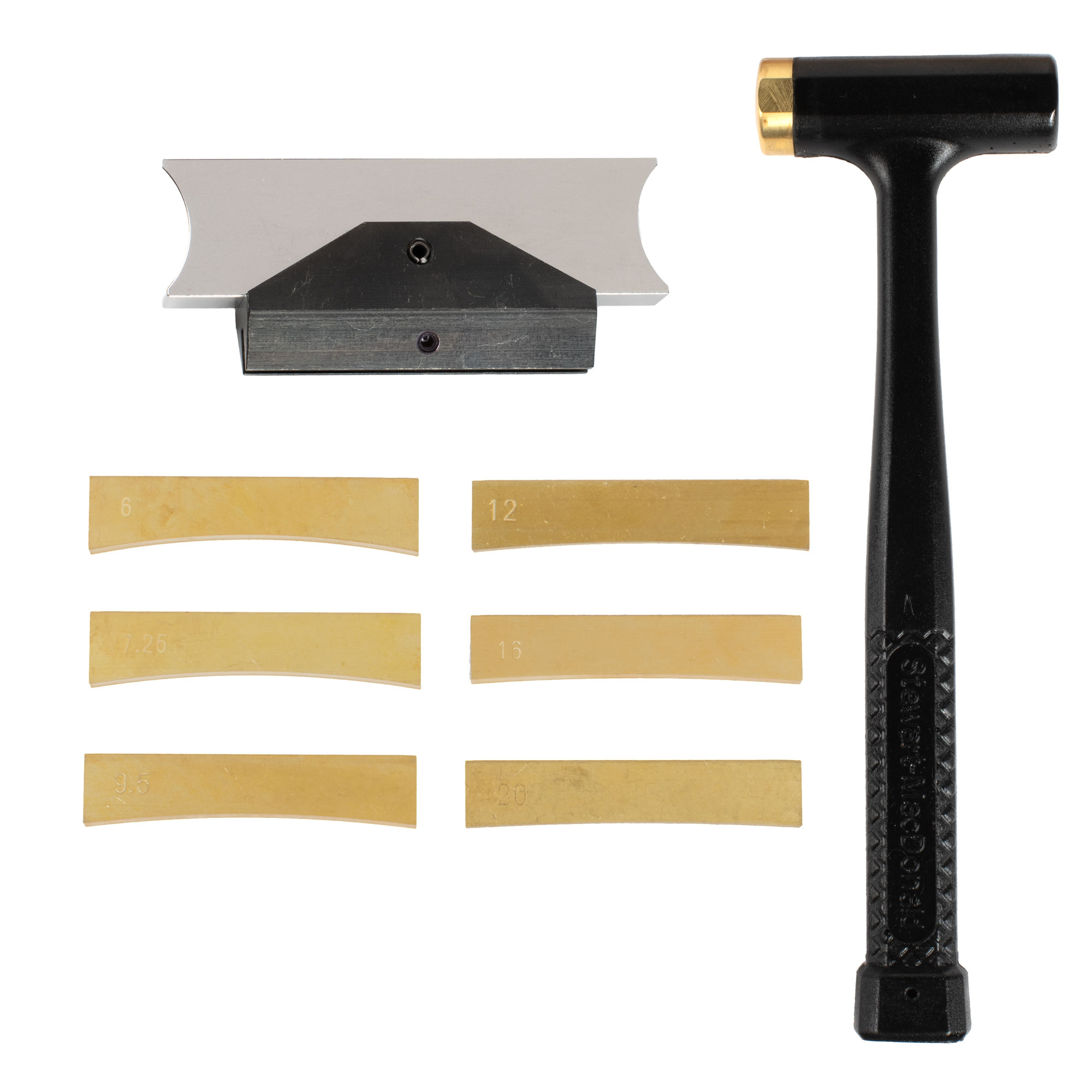 StewMac Fret Seater, Complete Set