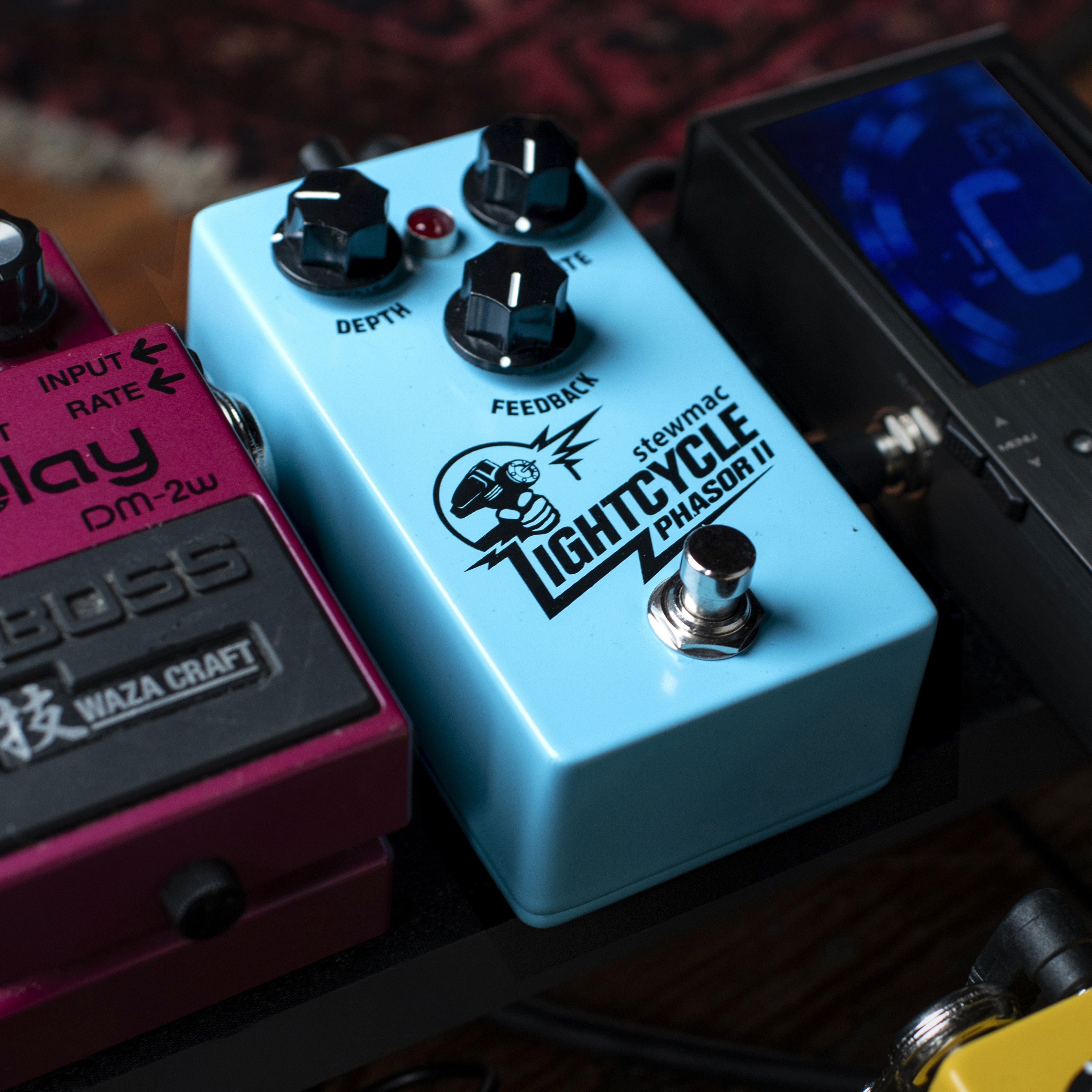 Lightcycle Phasor II Optical Phaser Pedal