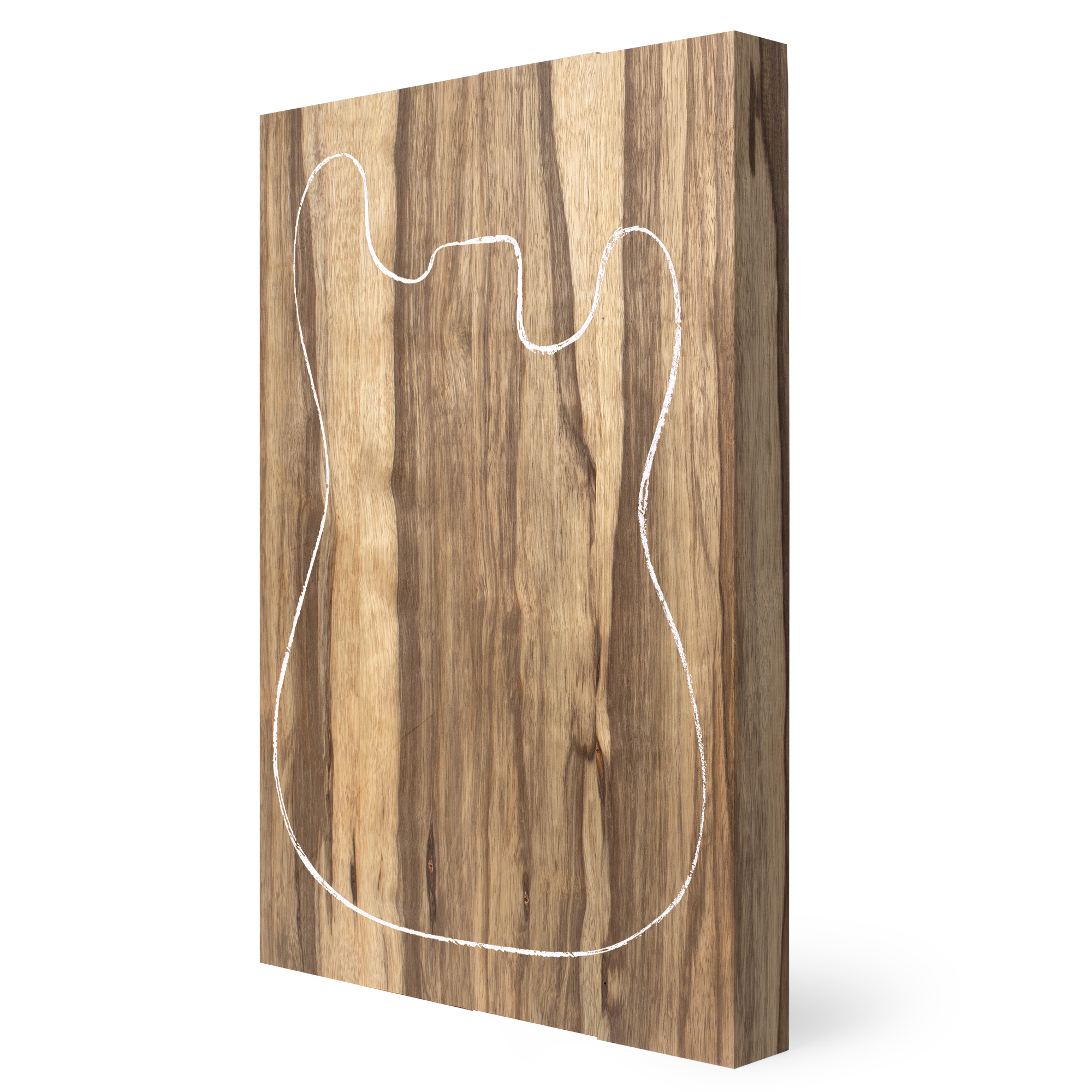 Black Limba Paint-grade Body Blank