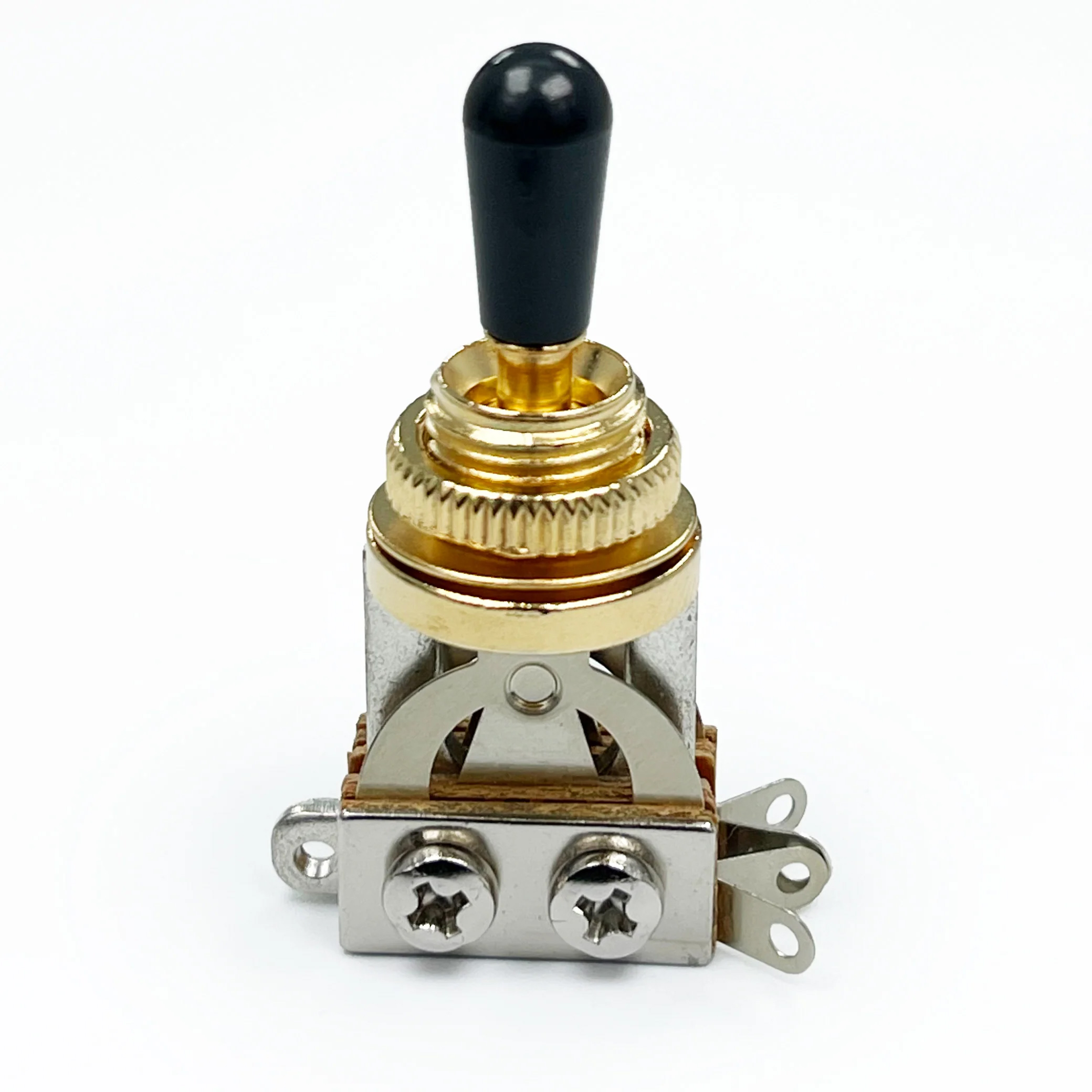 AxLabs 3-Way 2-Pole, 4-Lug Toggle Switch, Gold