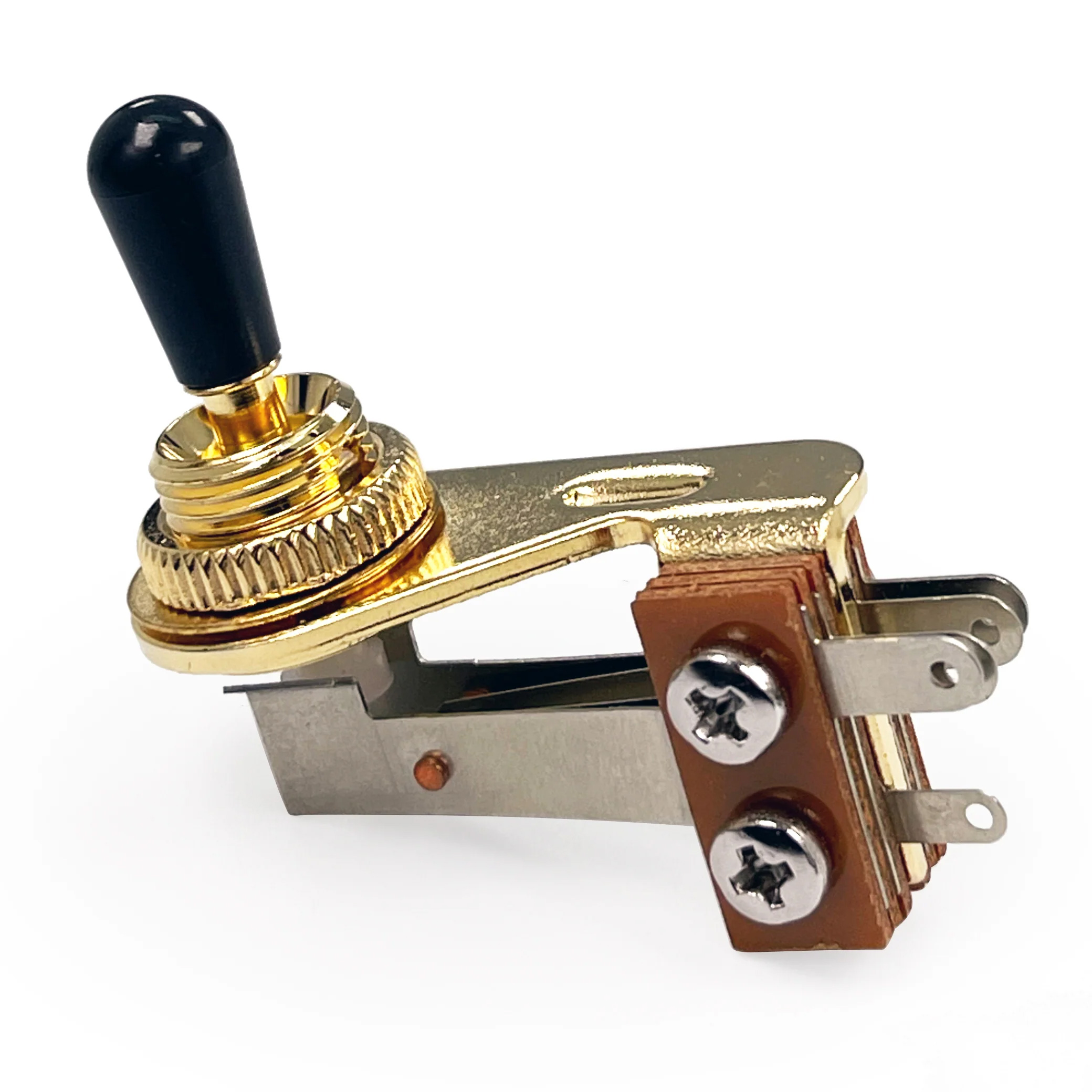 AxLabs 3-Way Right Angle 4-Pole Toggle Switch, Gold