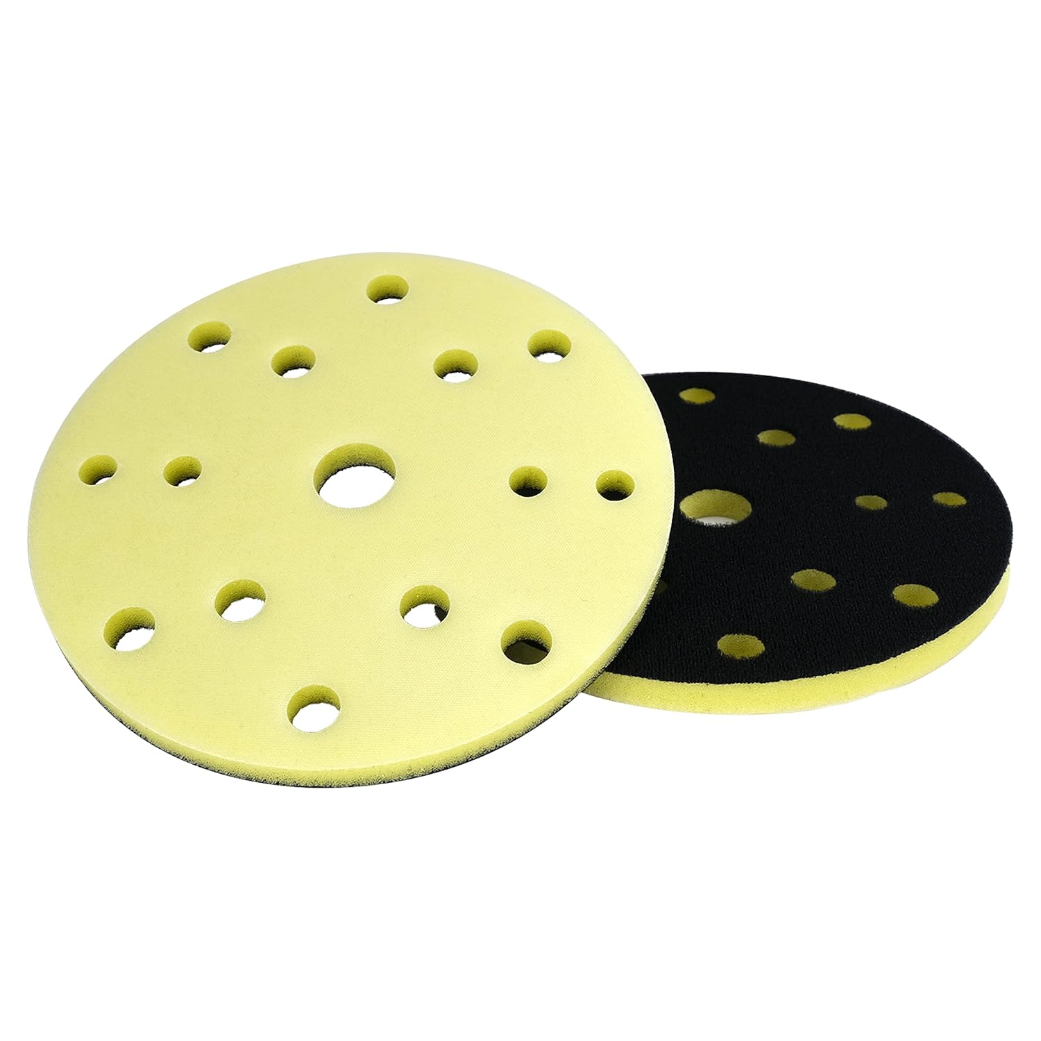 Eagle Abrasives Micro-Hook Interface Pad, 6" dia. - 2 Pack