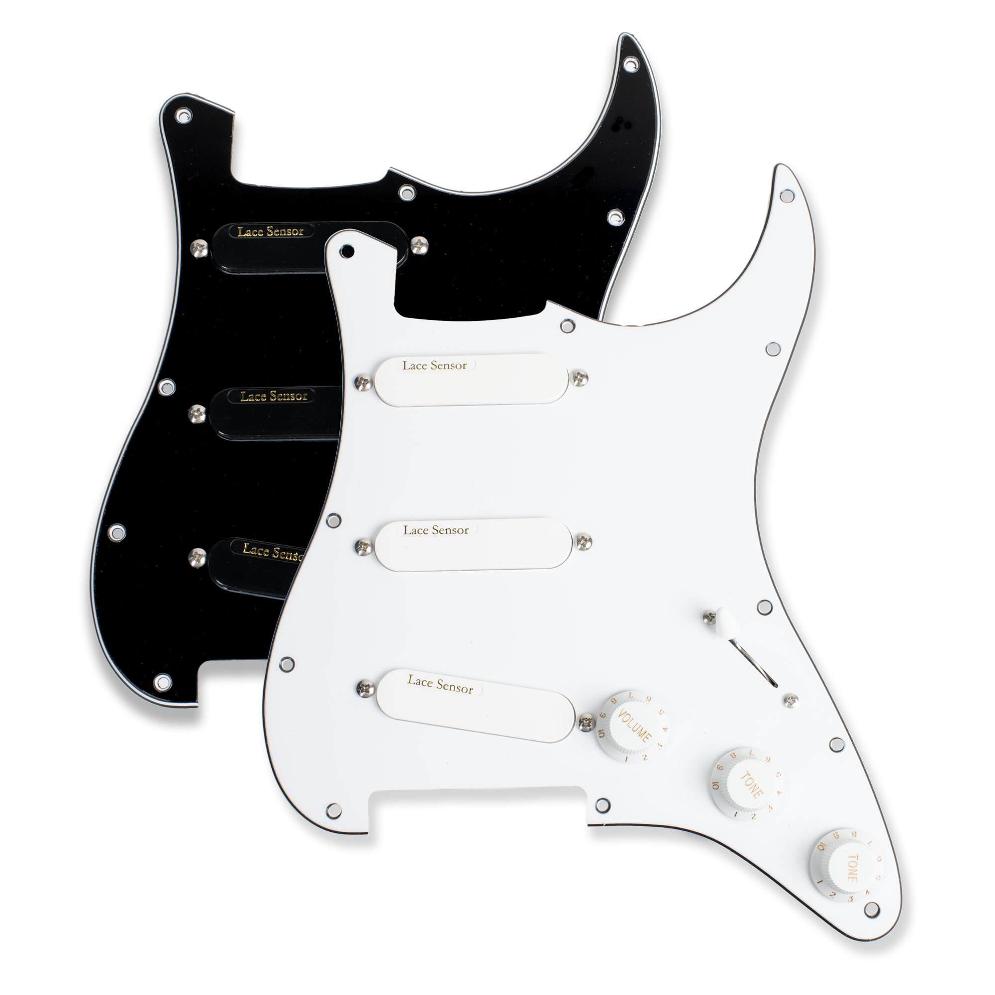 Lace Sensor Gold Triple Prewired Pickguard PLUS