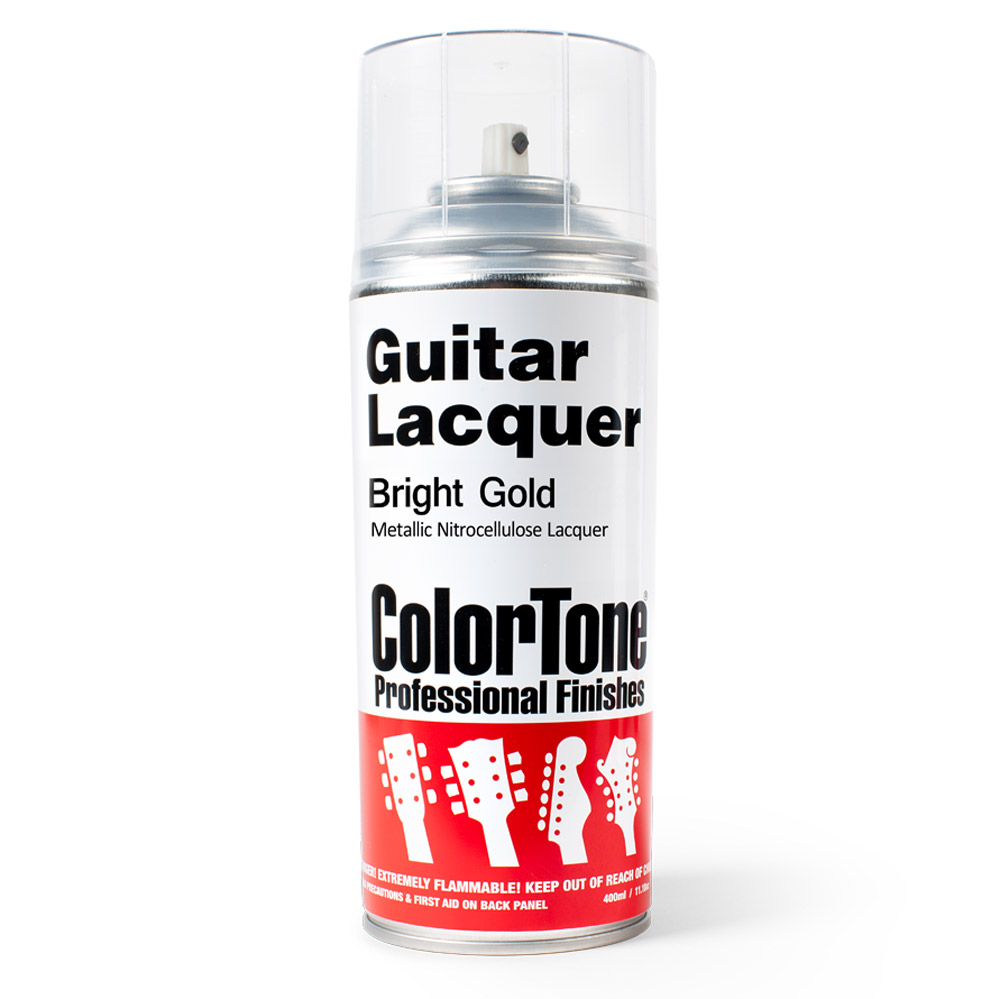 ColorTone Aerosol Guitar Lacquer, Bright Gold