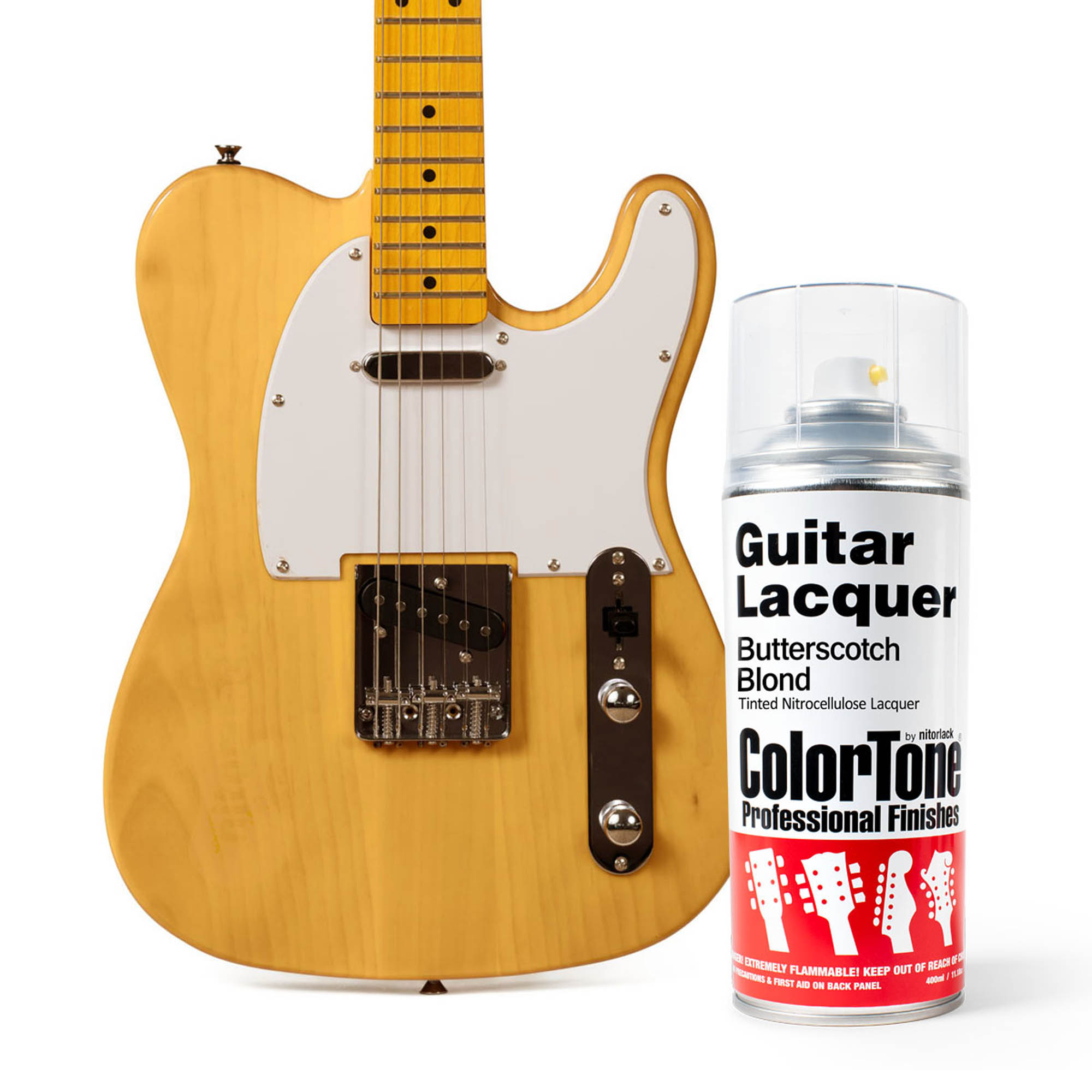 ColorTone Aerosol Guitar Lacquer, Butterscotch Blonde