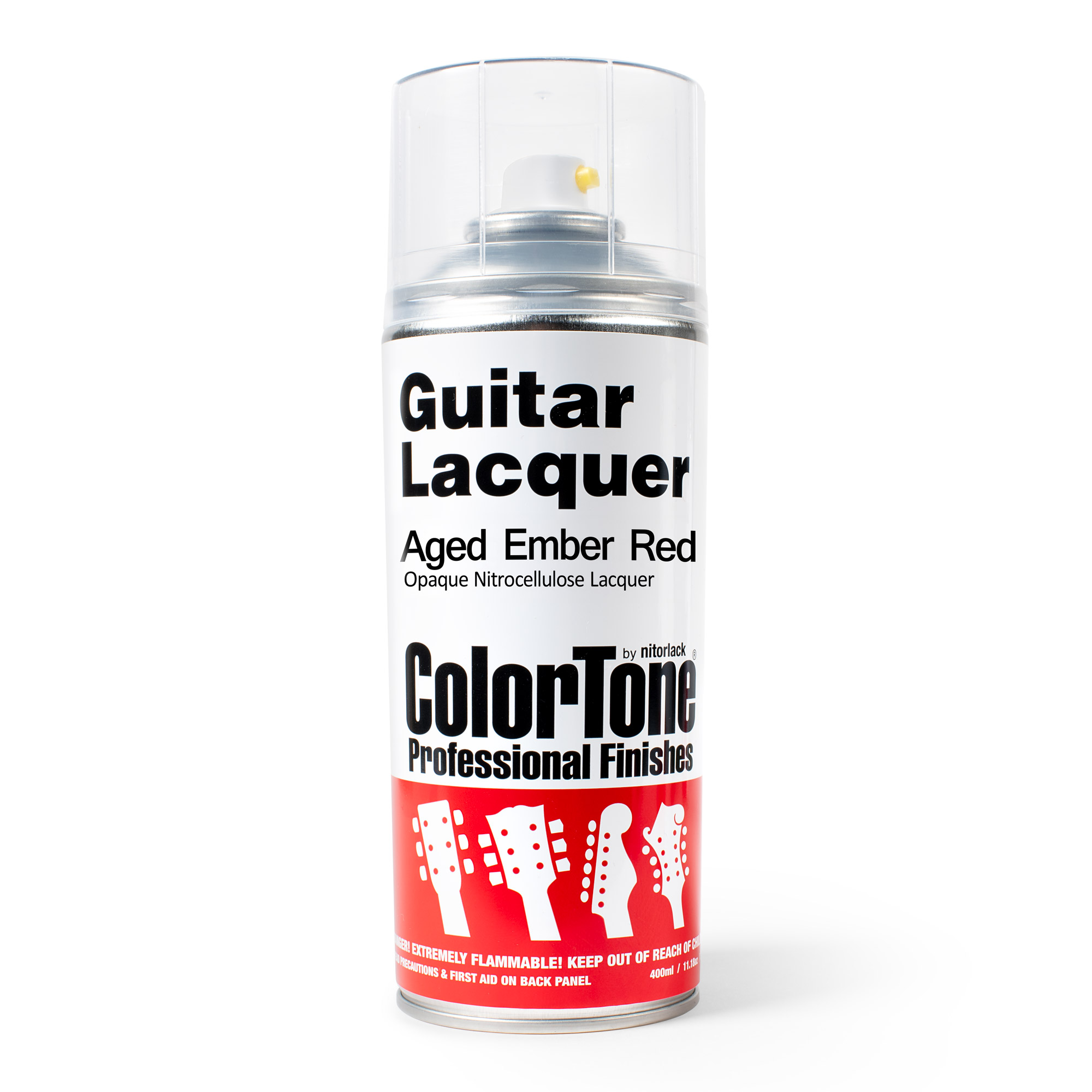ColorTone Aerosol Guitar Lacquer, Aged Ember Red