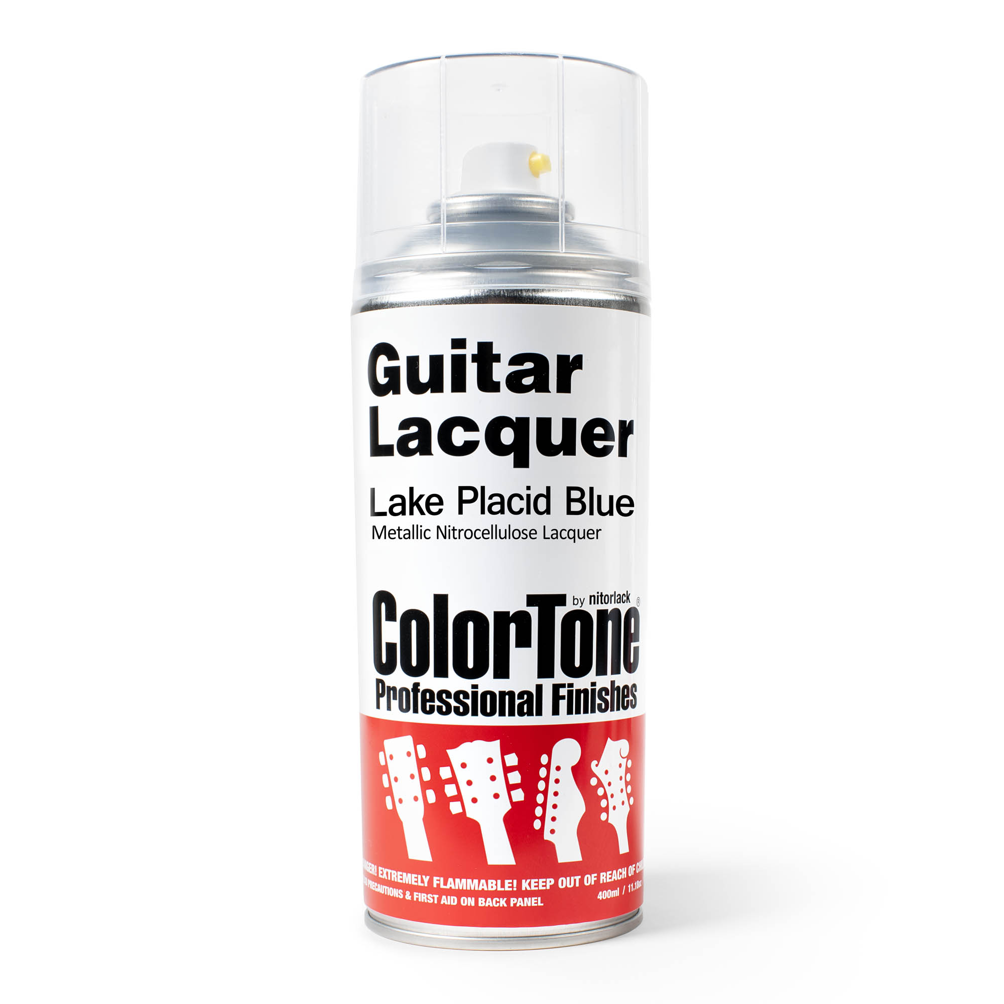 ColorTone Aerosol Guitar Lacquer, Lake Placid Blue