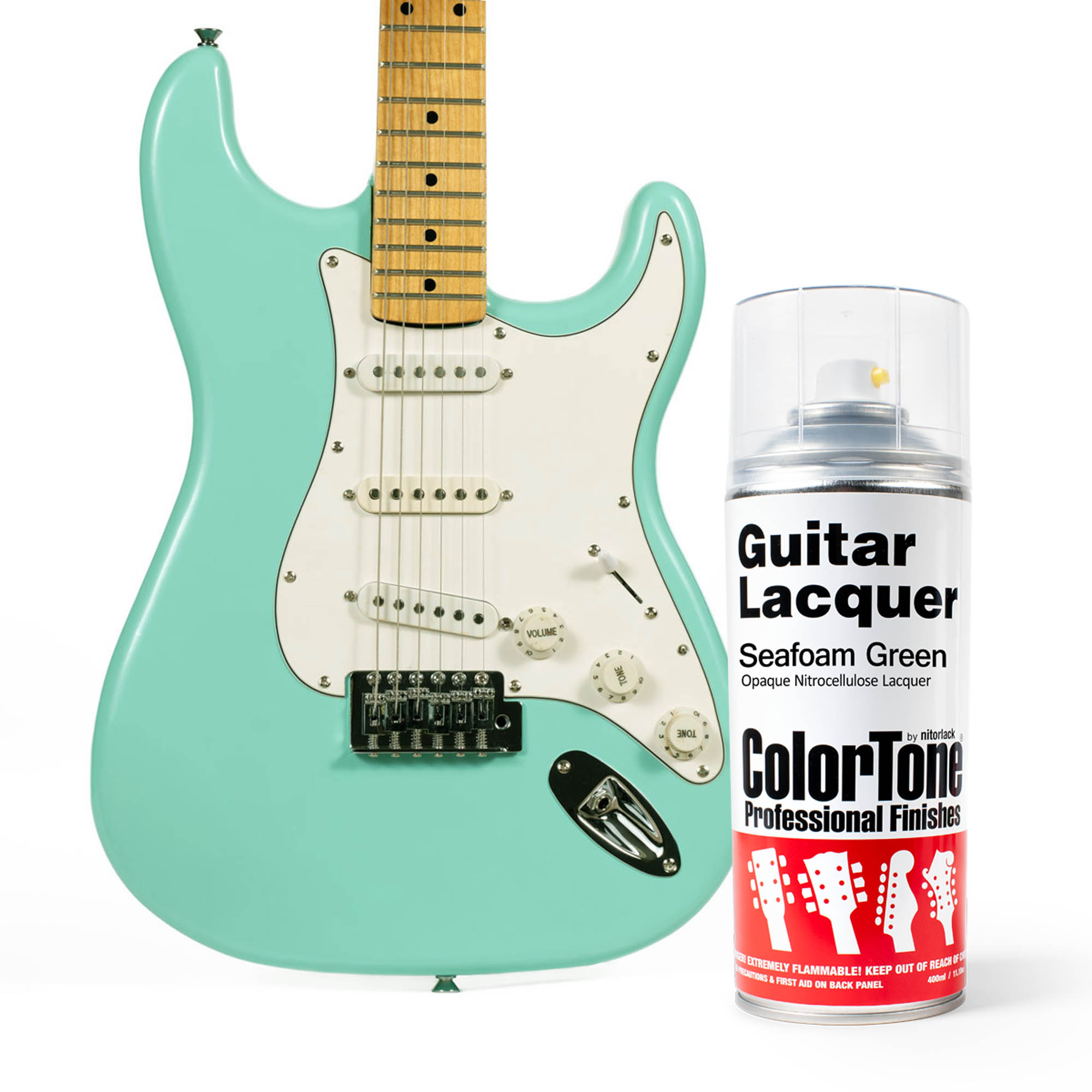 ColorTone Aerosol Guitar Lacquer, Seafoam Green