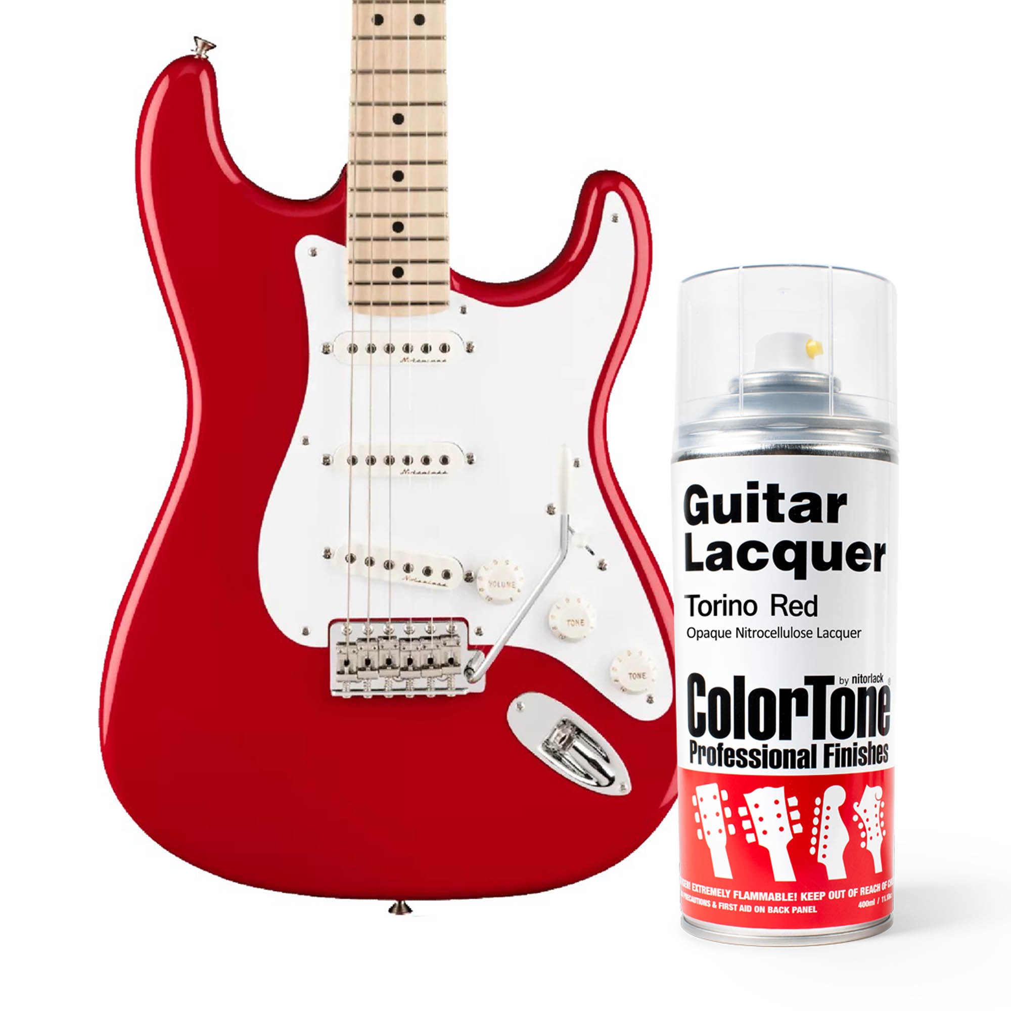 ColorTone Aerosol Guitar Lacquer, Torino Red