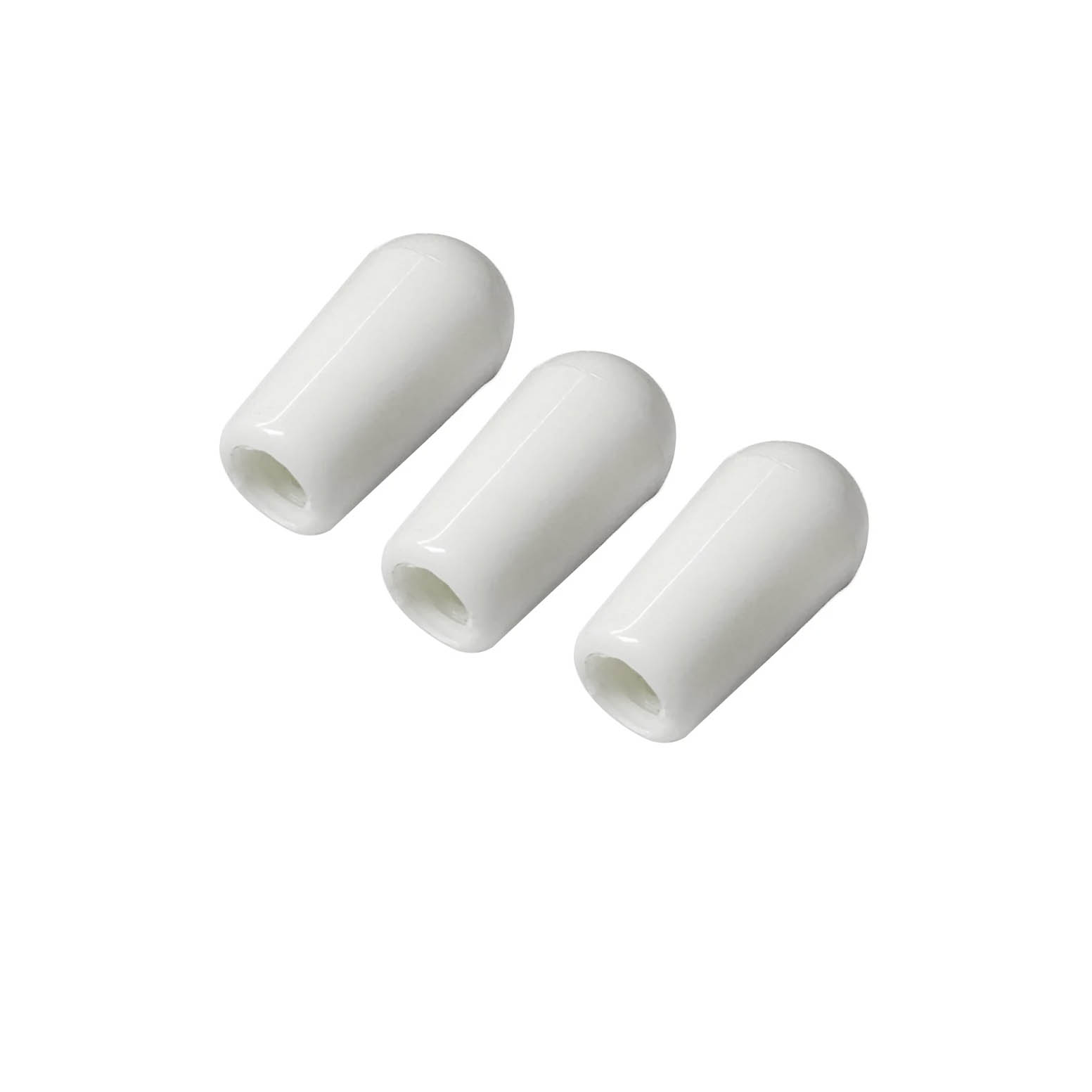 StewMac Toggle Switch Knobs - 3 Pack, White