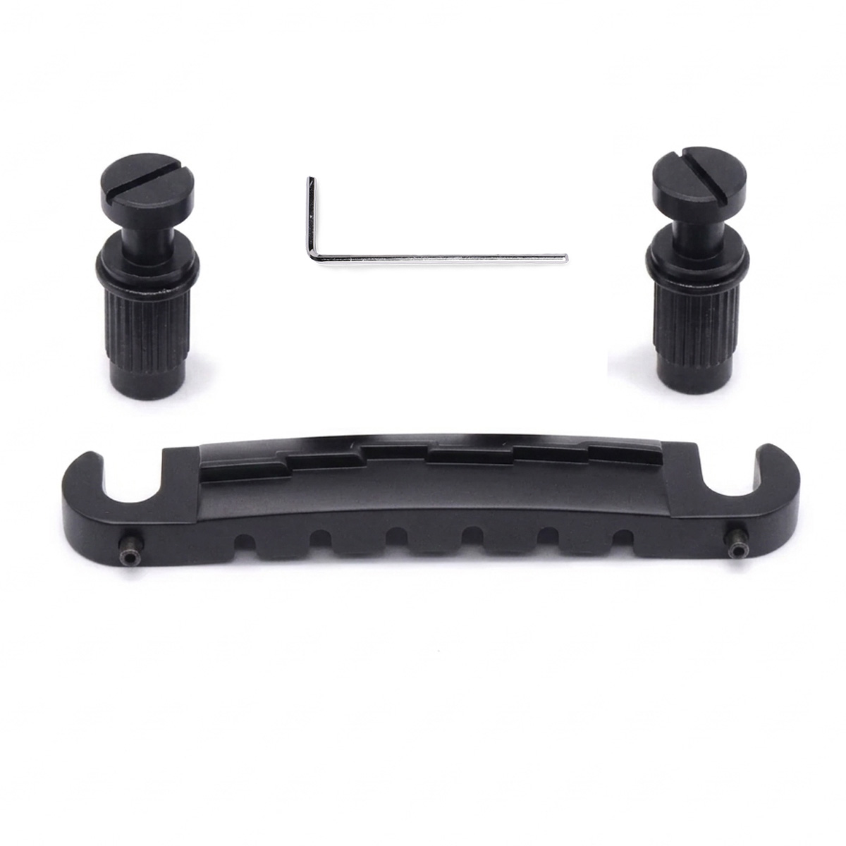 StewMac Compensated Wraparound Bridge, Black
