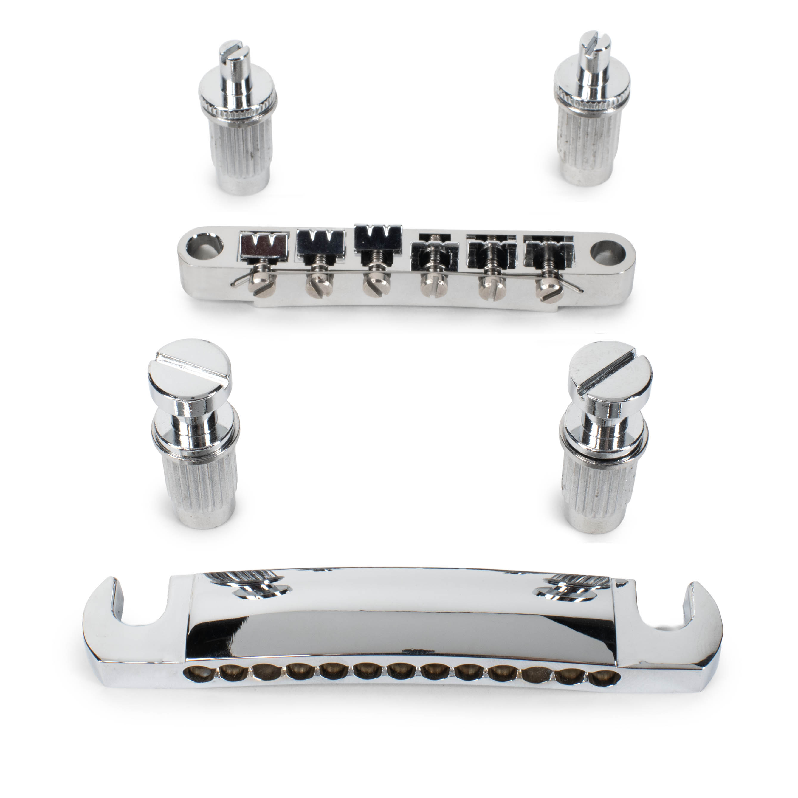 StewMac 12-String Tune-o-matic Bridge and Tailpiece