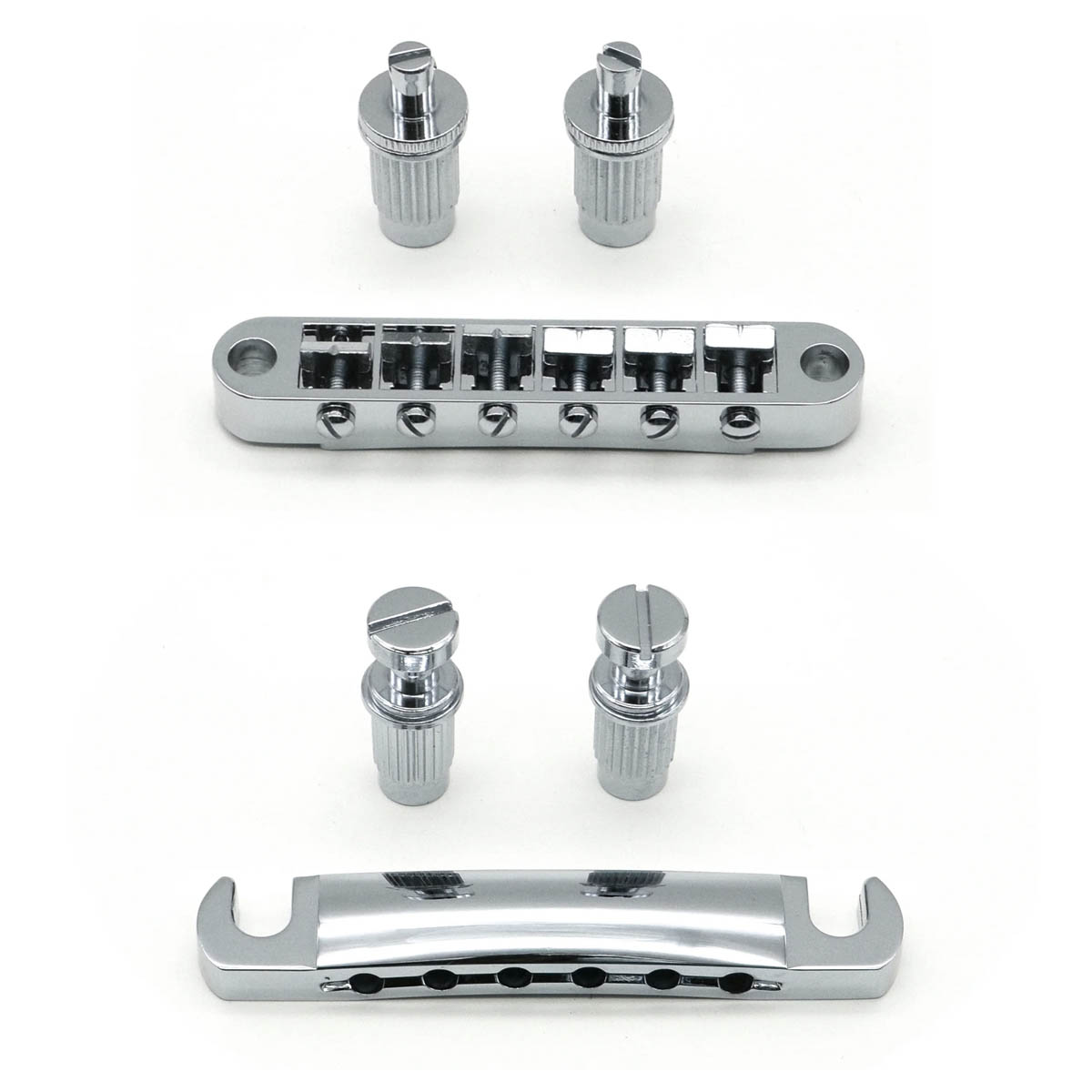 StewMac Tune-o-matic Bridge and Tailpiece