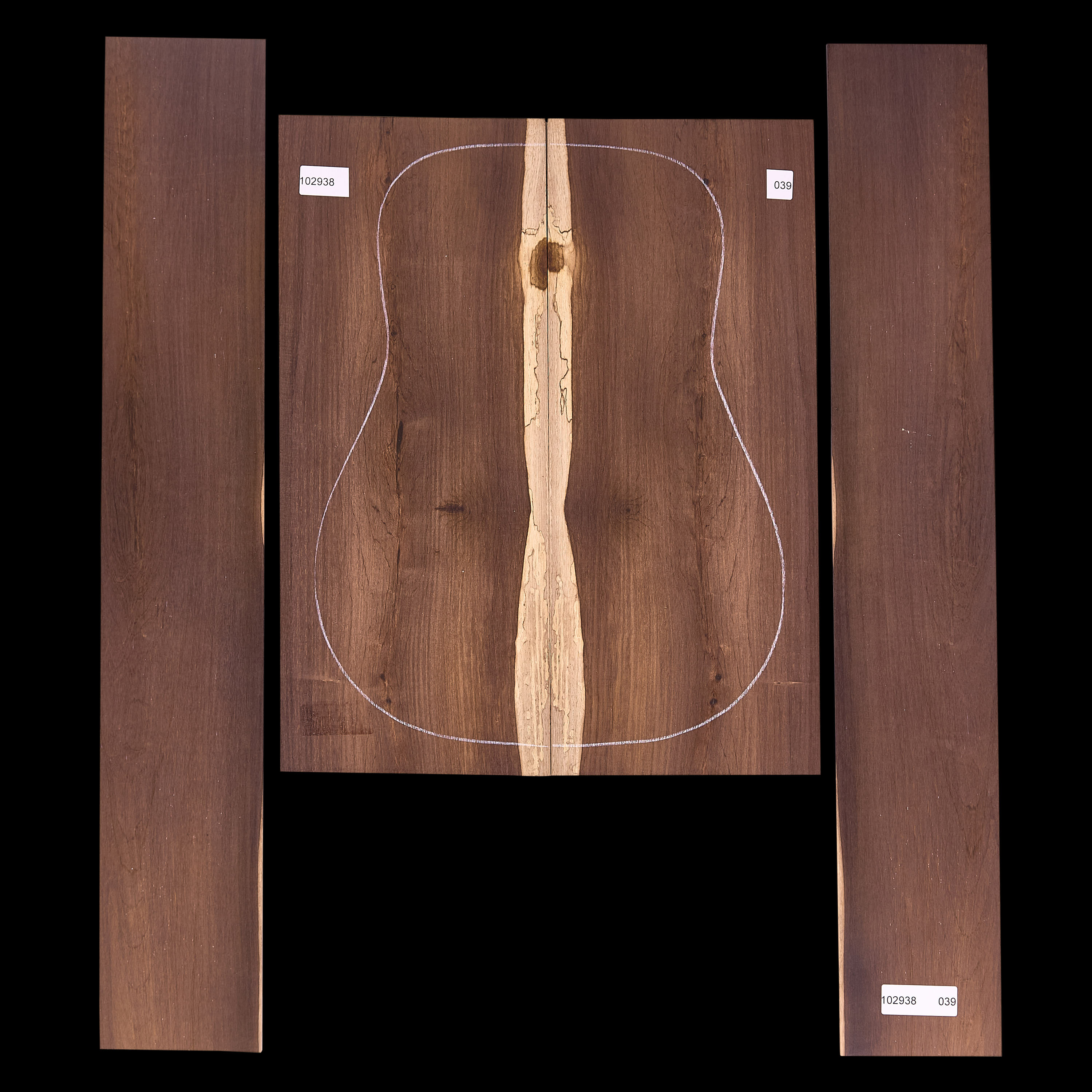 Brazilian Rosewood Back + Side Set - 039