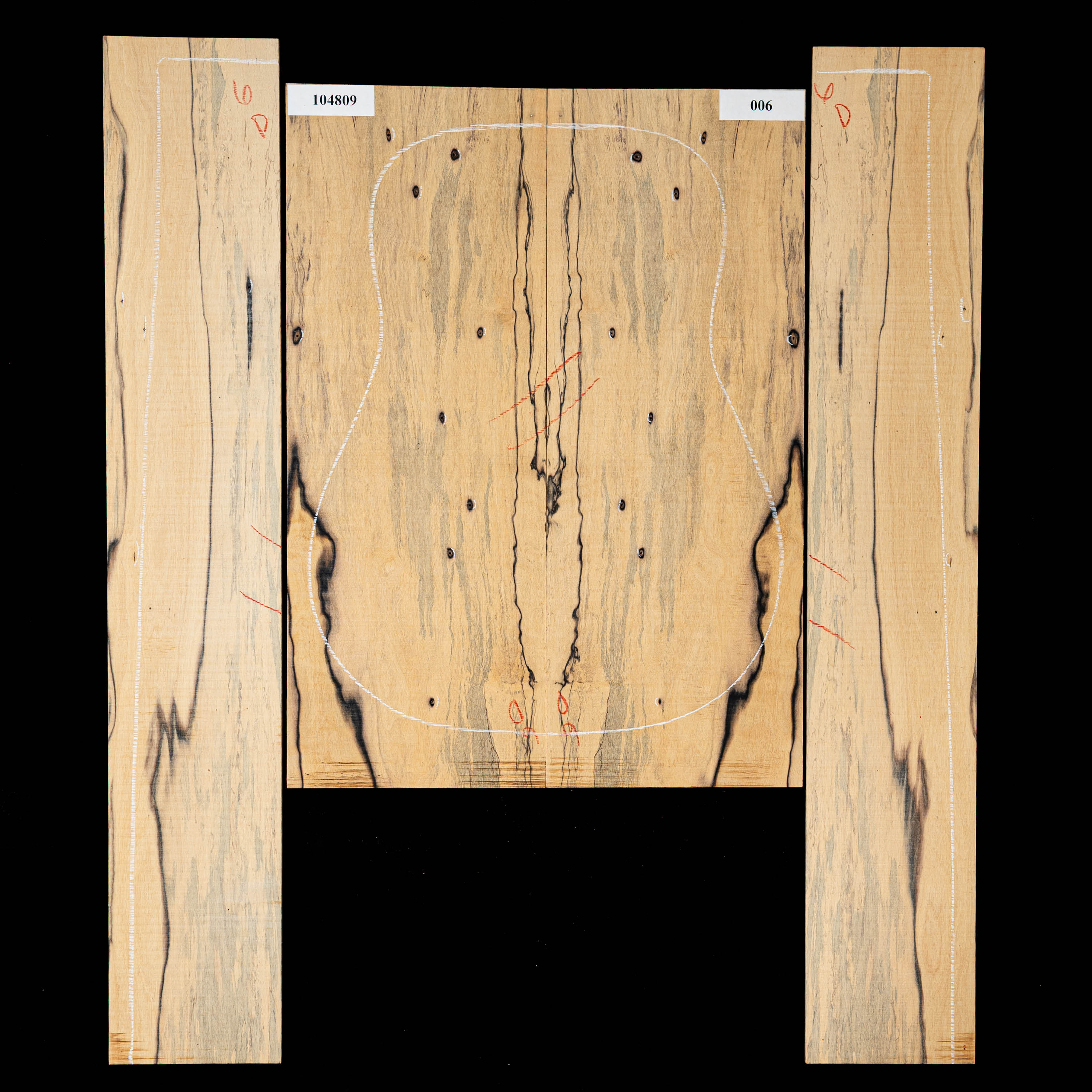 Pale Moon Ebony Back + Side Set - 006