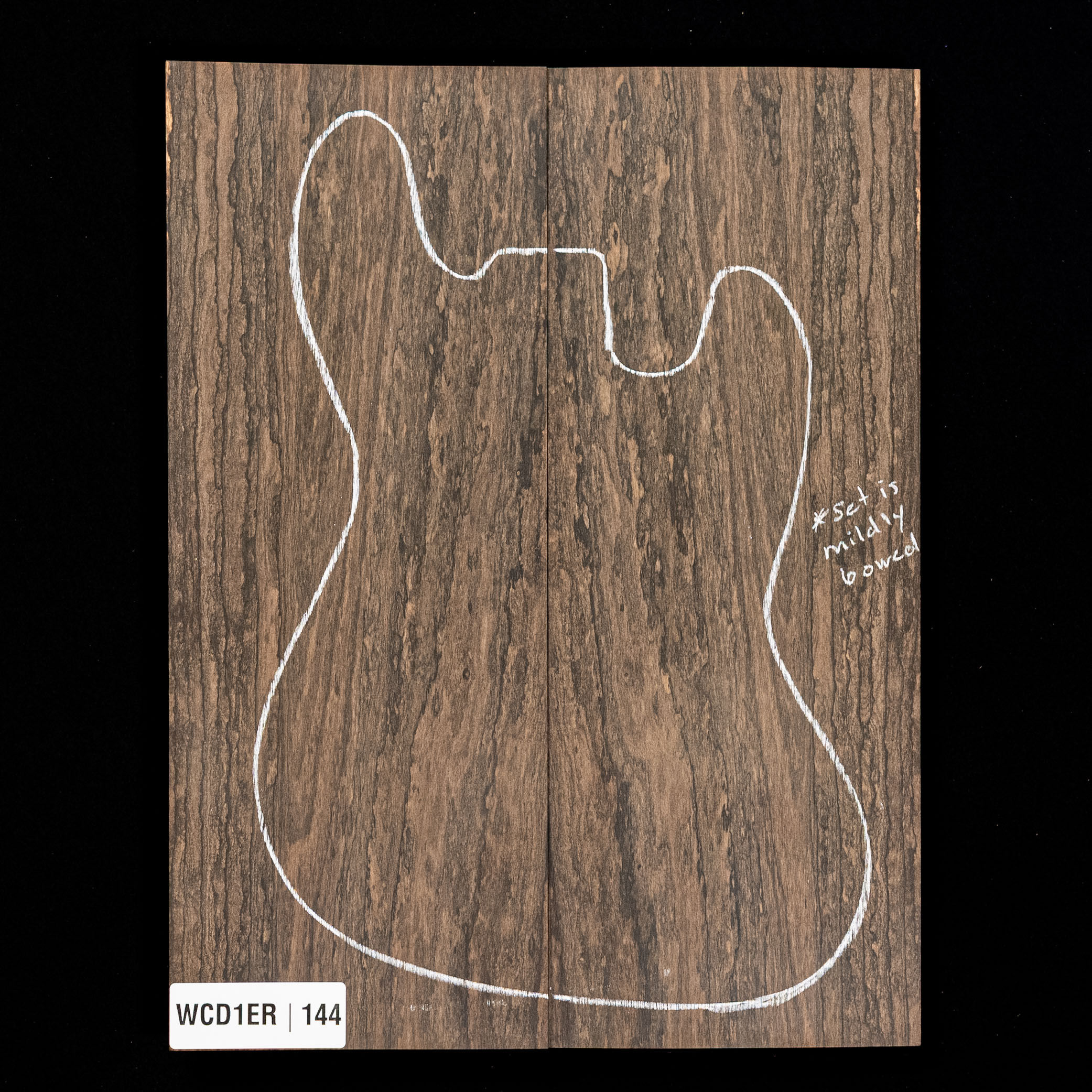 Ziricote Drop Top - 144