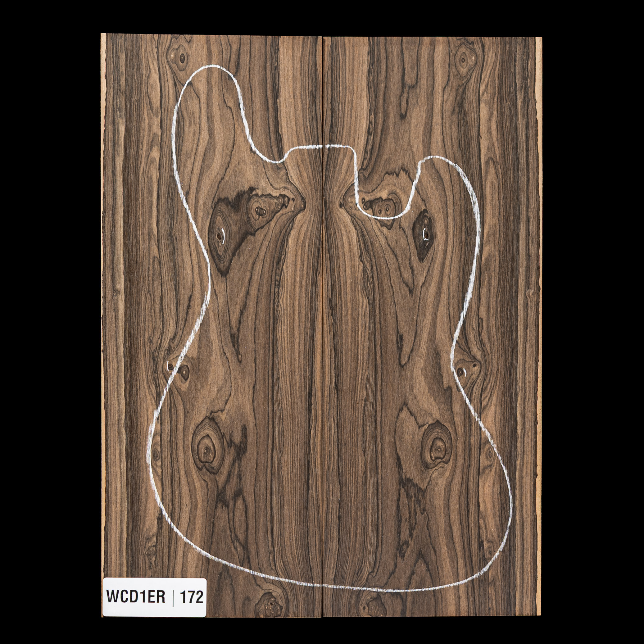 Ziricote Drop Top - 172