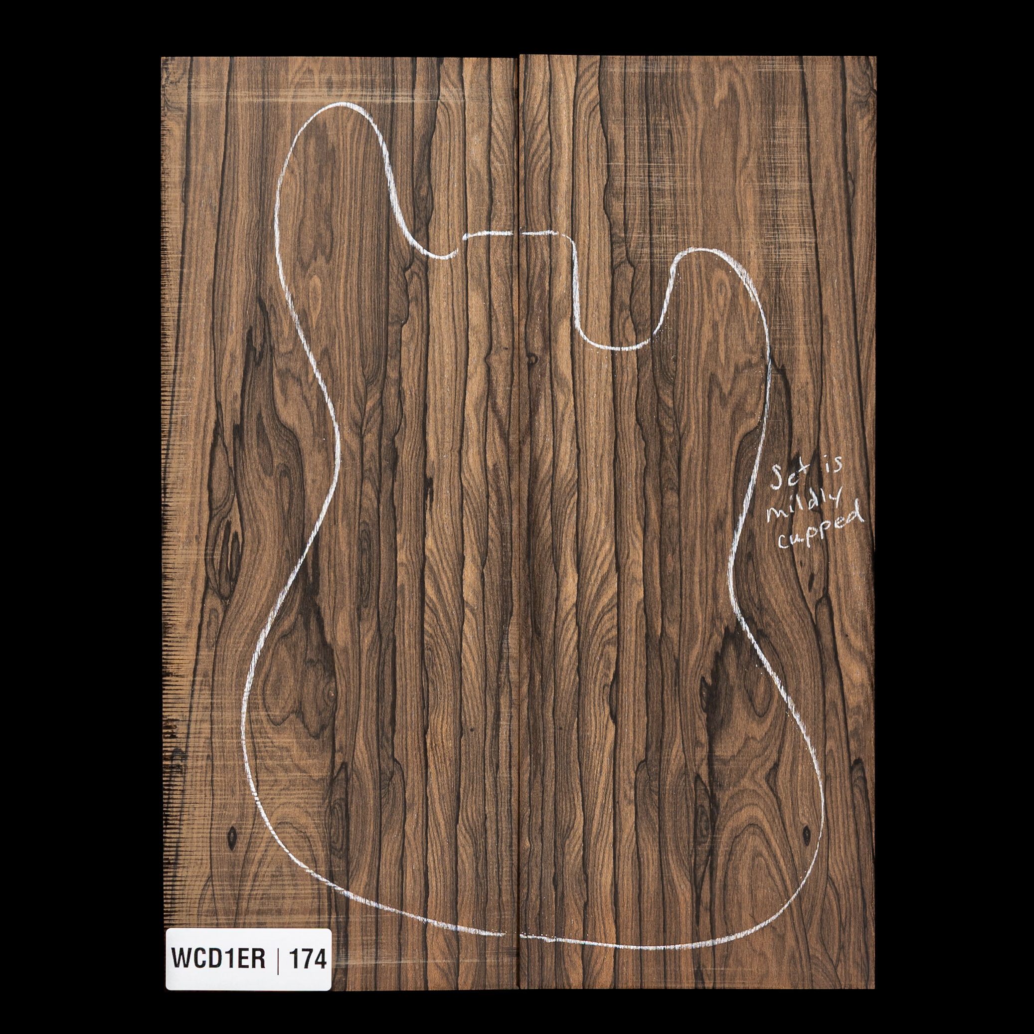 Ziricote Drop Top - 174