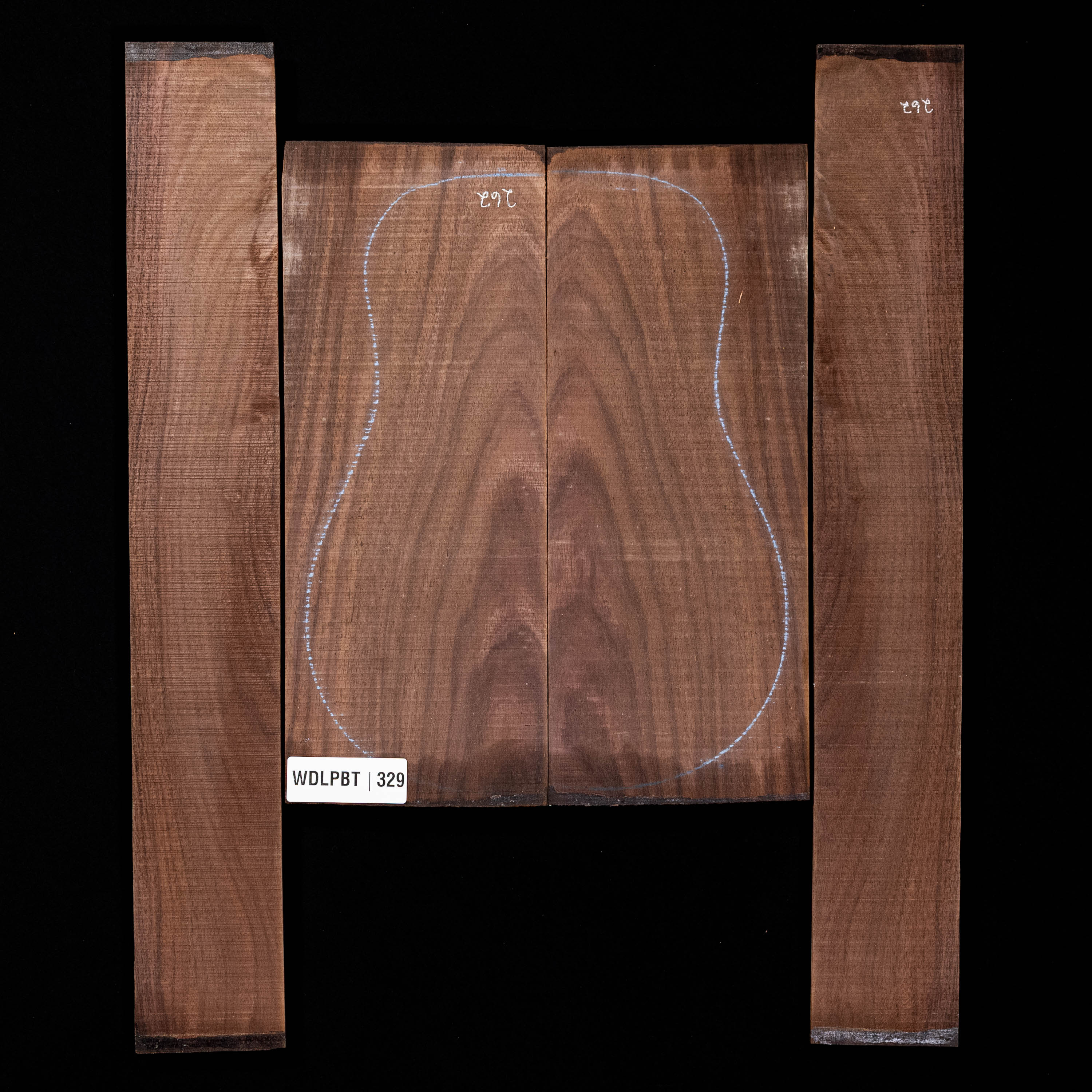 Wild Grain East Indian Rosewood Back + Side Set - 329