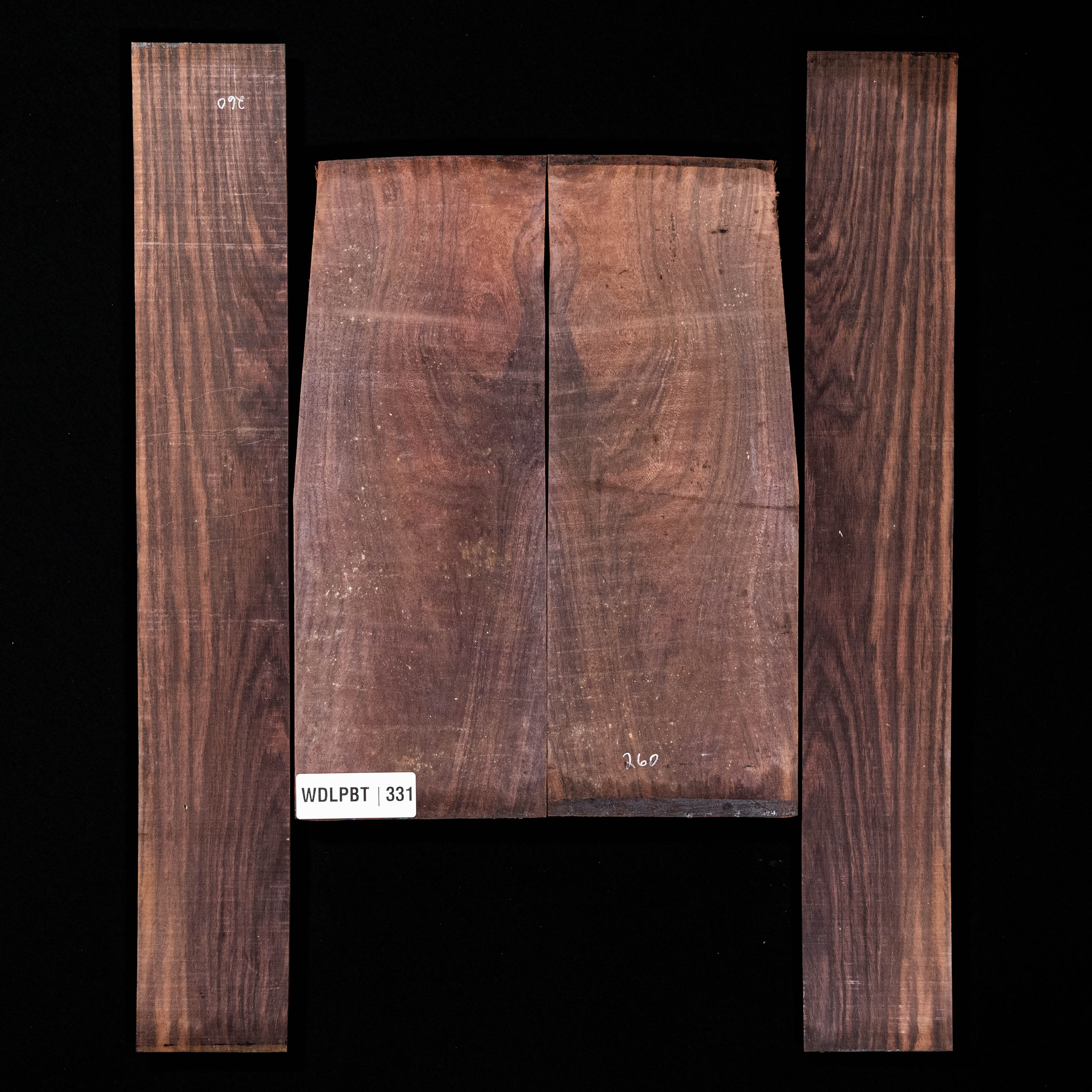 Wild Grain East Indian Rosewood Back + Side Set - 331