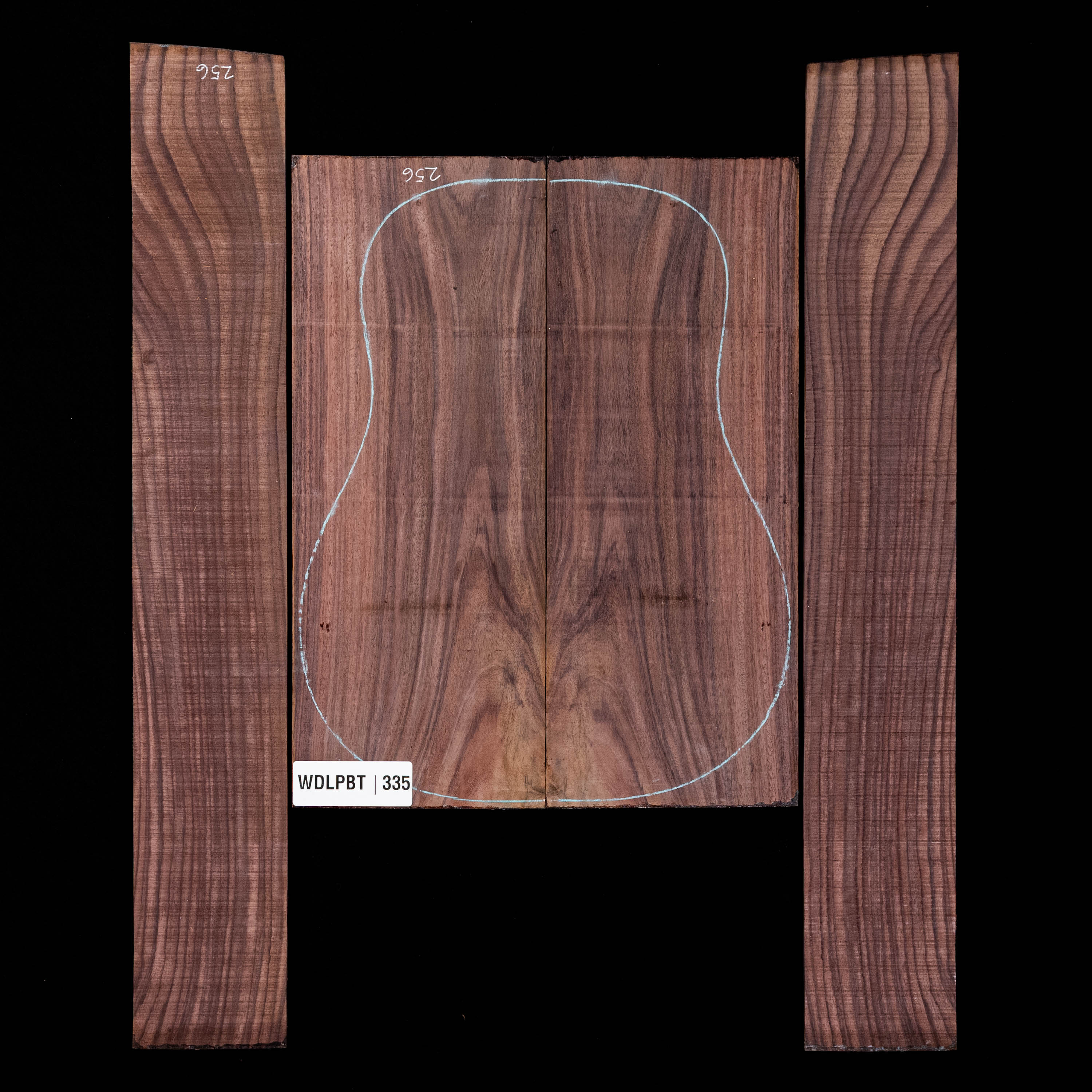 Wild Grain East Indian Rosewood Back + Side Set - 335