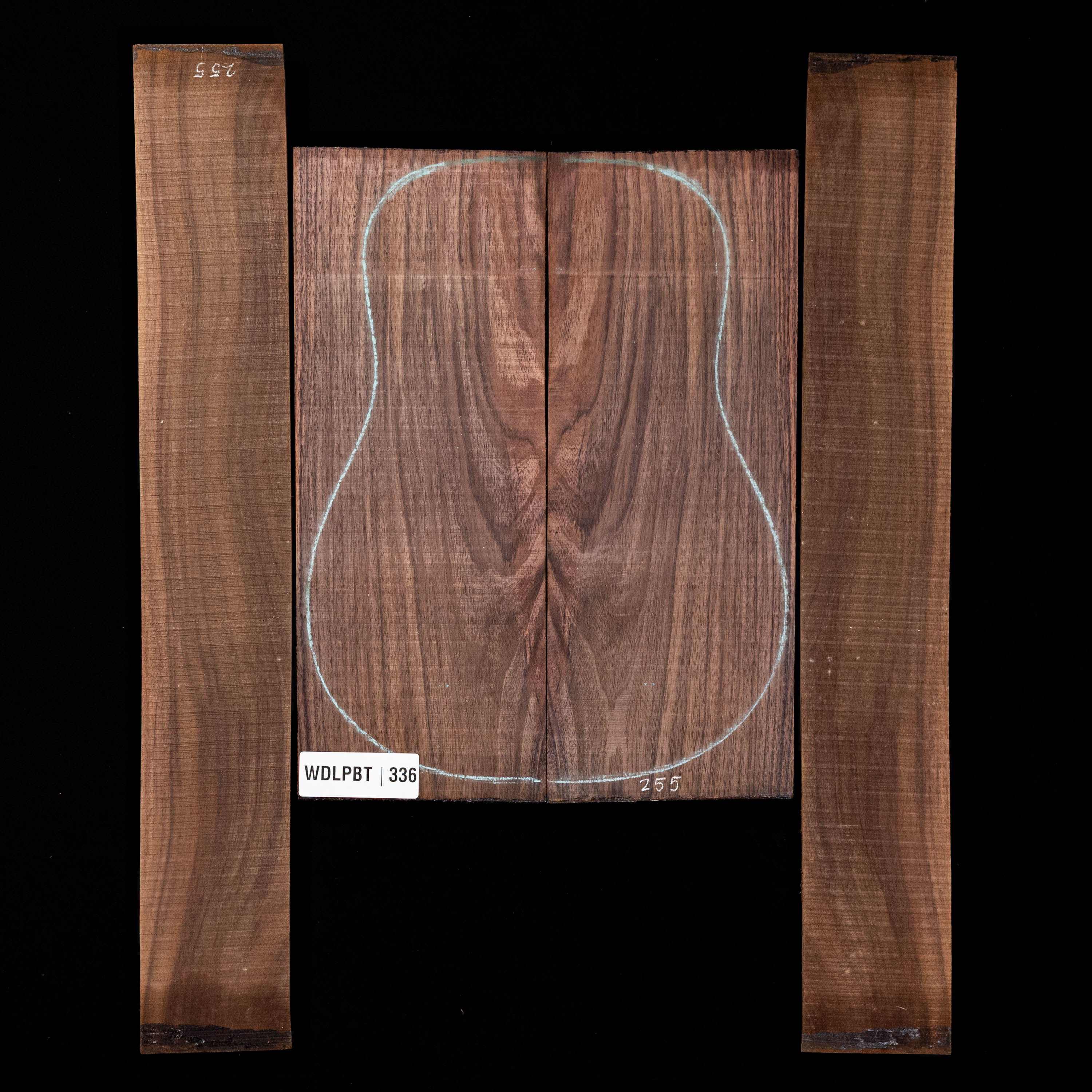 Wild Grain East Indian Rosewood Back + Side Set - 336