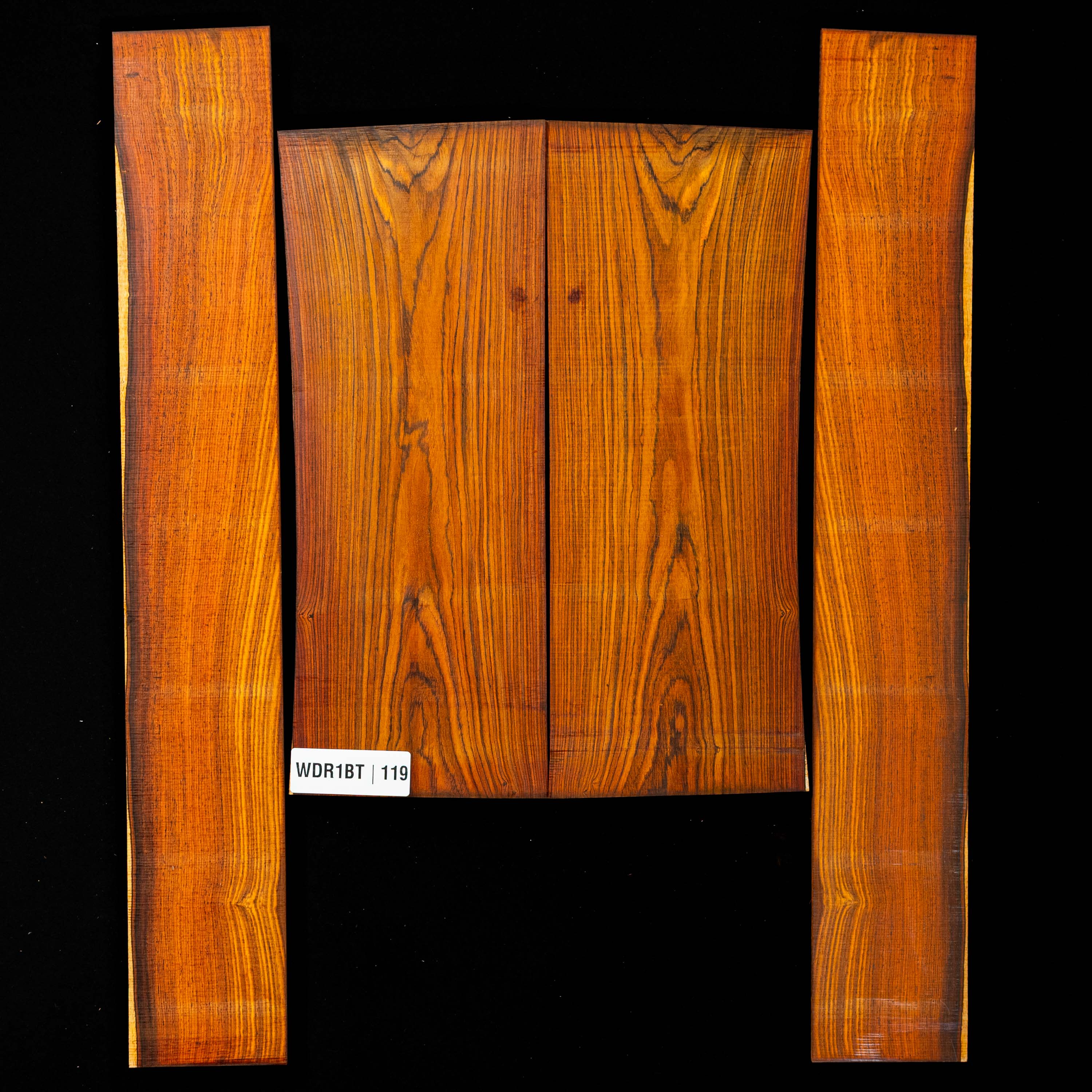 Cocobolo Back + Side Set - 119