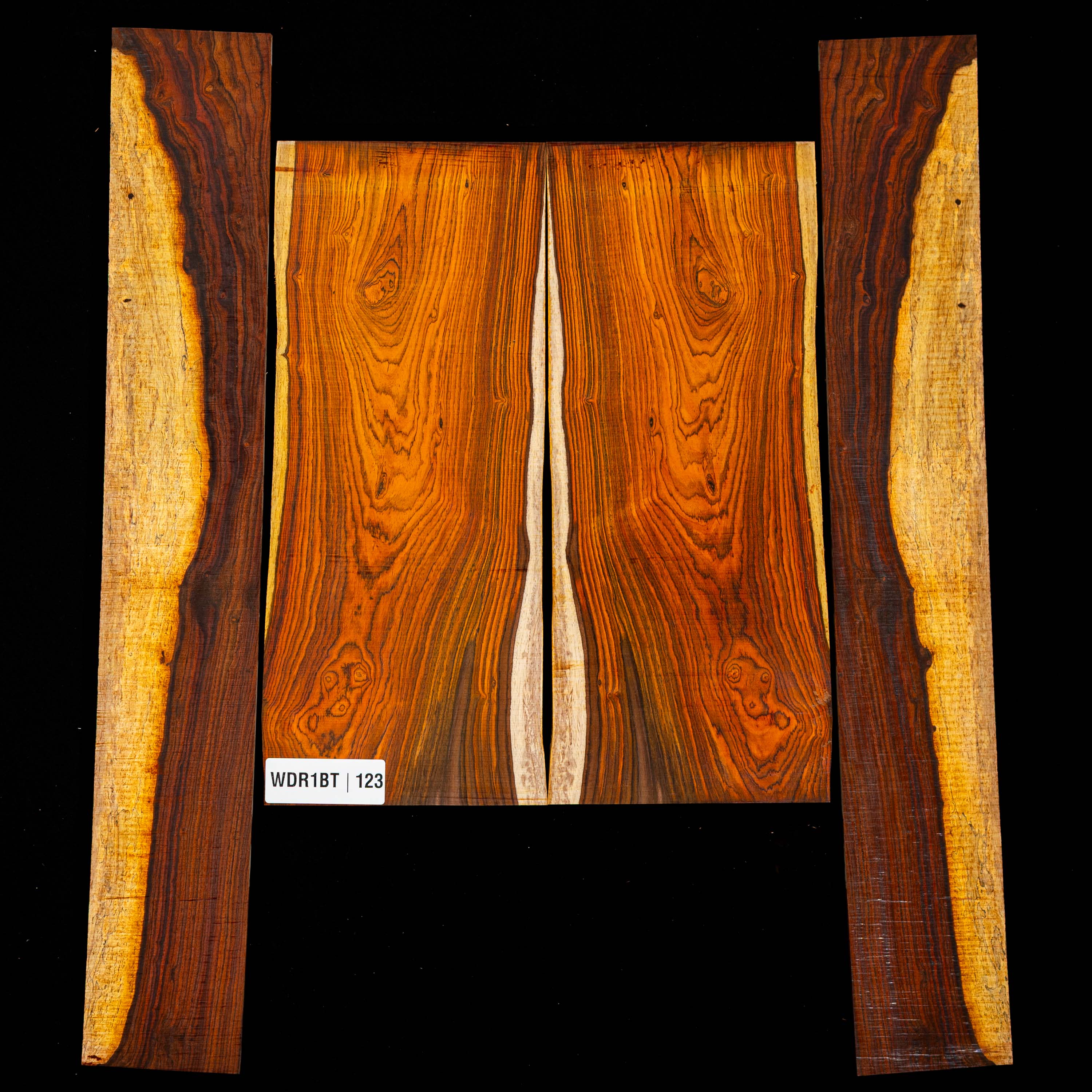 Cocobolo Back + Side Set - 123