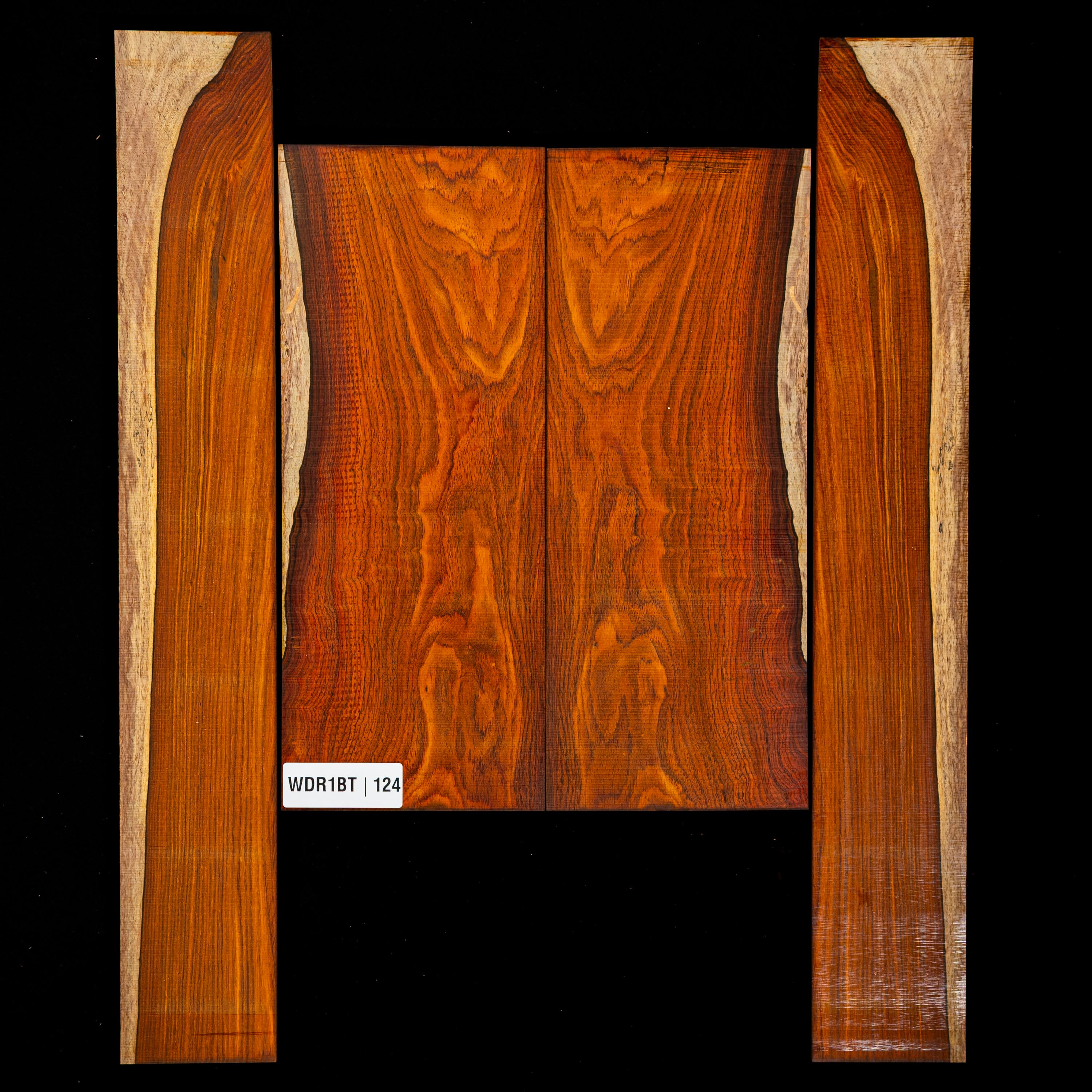 Cocobolo Back + Side Set - 124