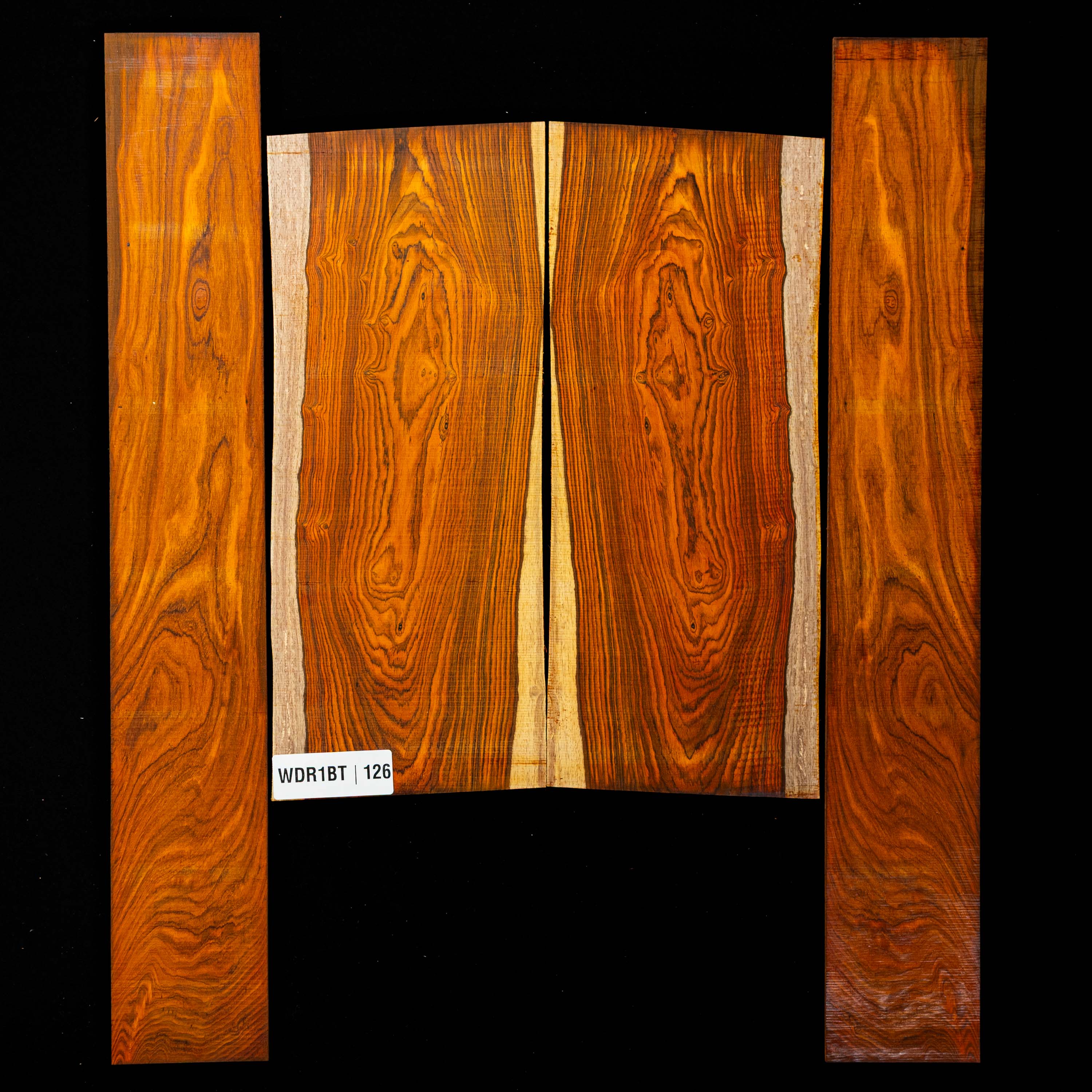 Cocobolo Back + Side Set - 126