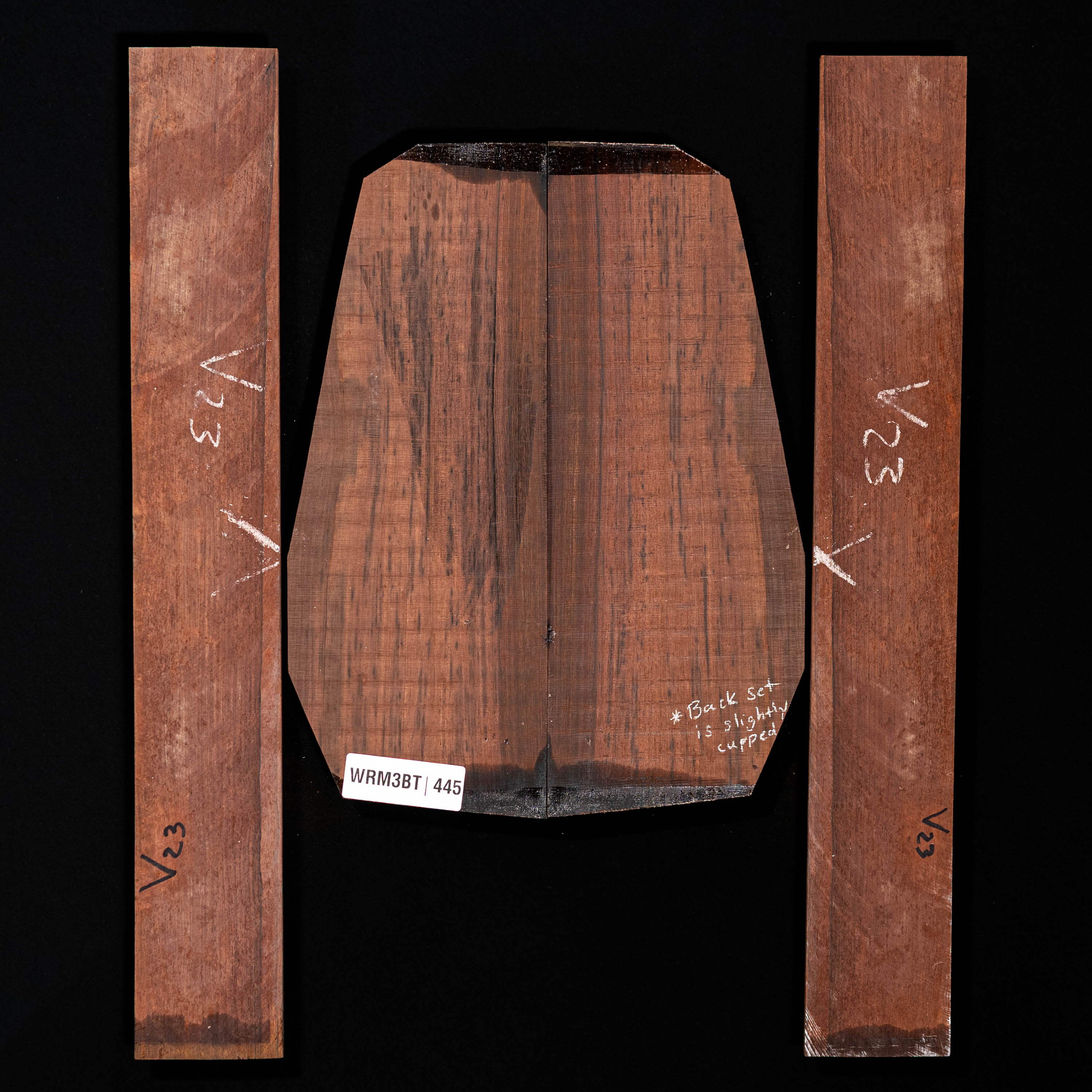 Madagascar Rosewood Back + Side Set - 445